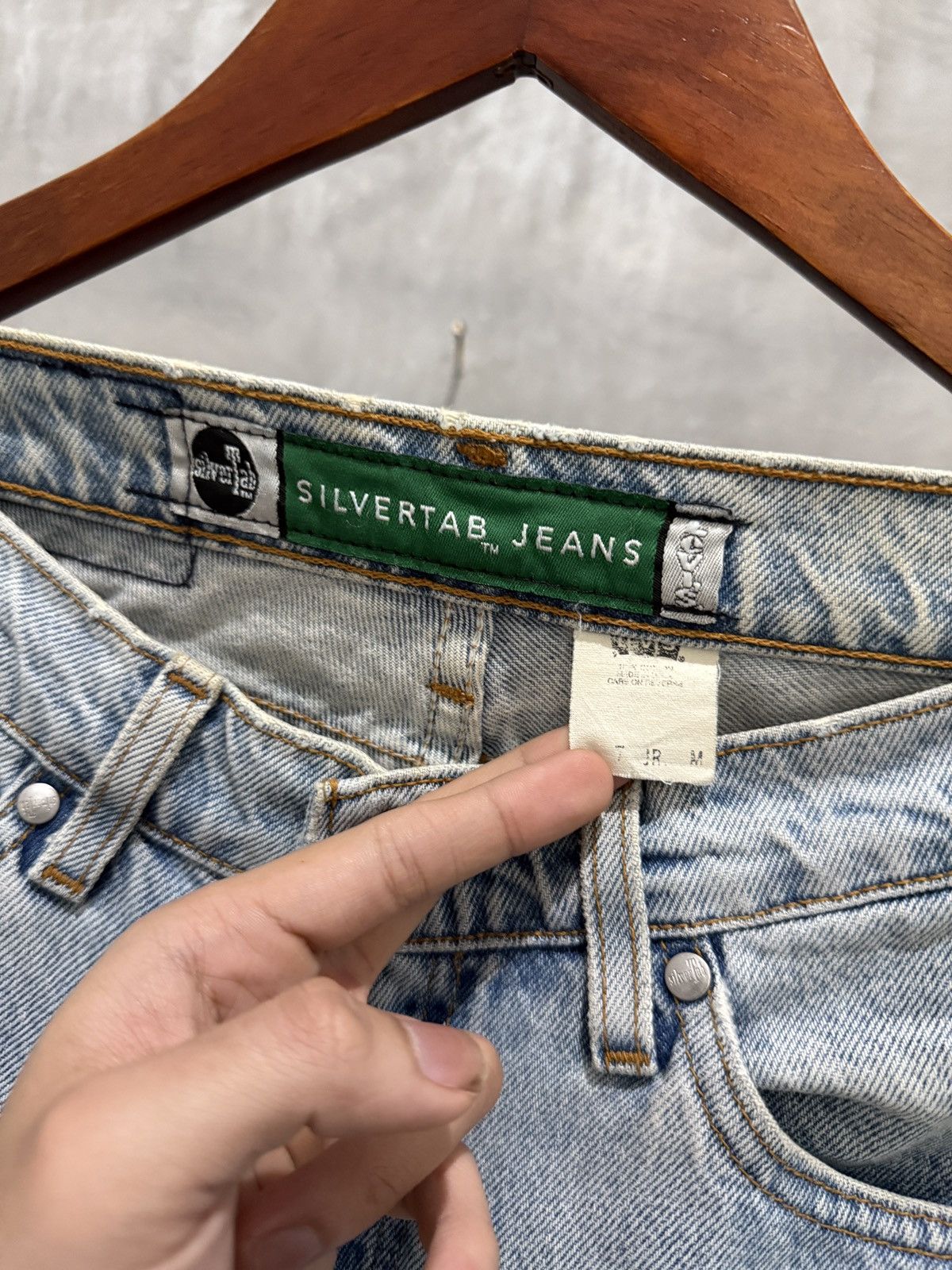 Levi's Rare Vintage 90s Levi’s Silver Tab Bootcut Jeans Size US 29 - 2 Thumbnail
