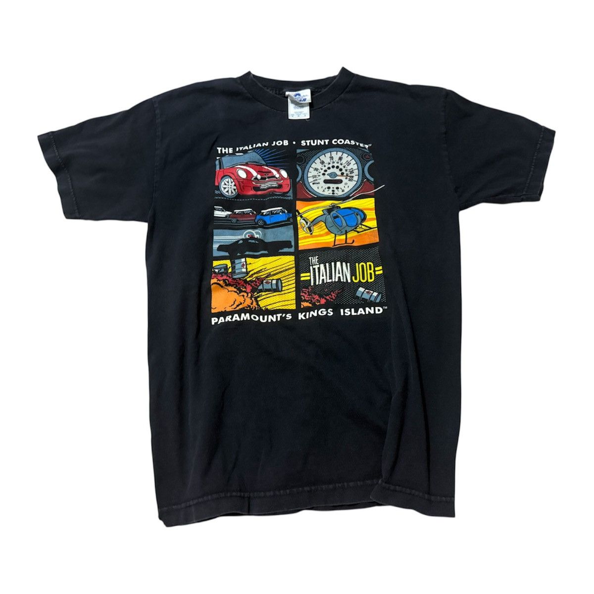 Vintage 00s The Italian Job Michael Caine T Shirt