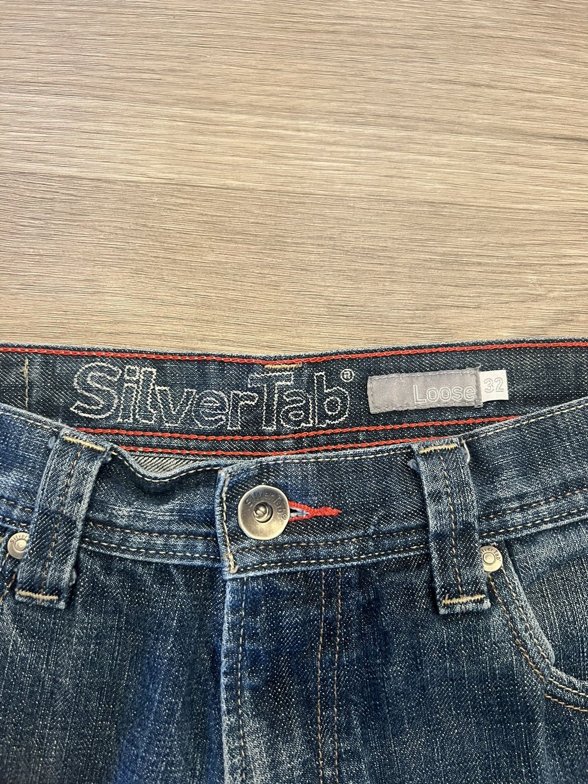 Levi's Vintage Levi’s baggy/bootcut silver tab jeans Size US 32 / EU 48 - 3 Thumbnail