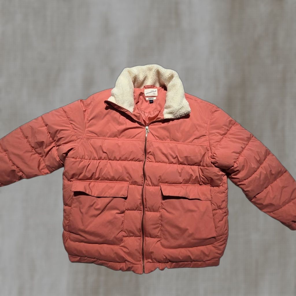 Vintage Universal Thread Jacket 2XL Pink Puffer Womens Size XXL / US 16-18 / IT 52-54 - 1 Thumbnail