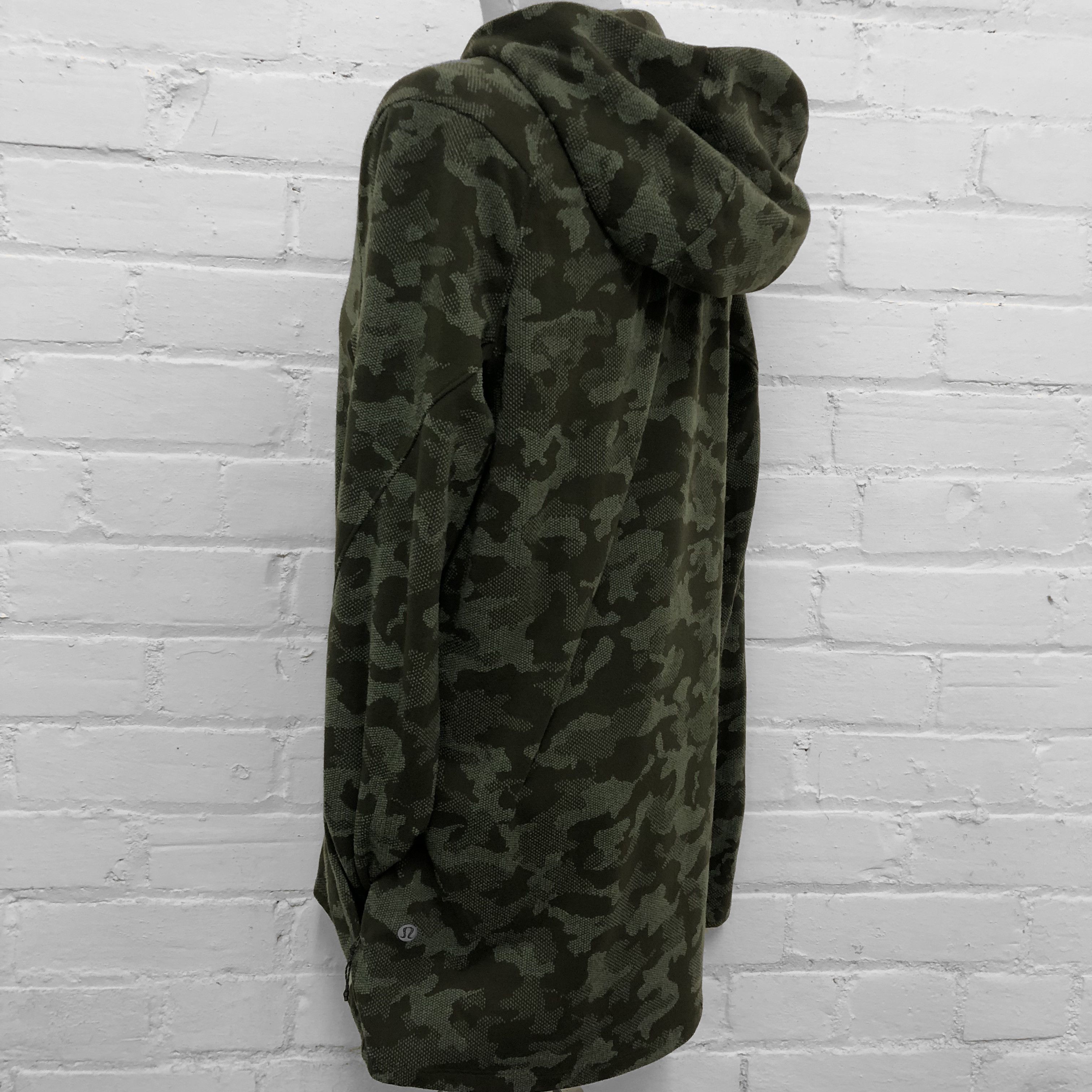 Lululemon Surge Warm Full Zip Jacquard Camo Size US S / EU 44-46 / 1 - 2 Thumbnail