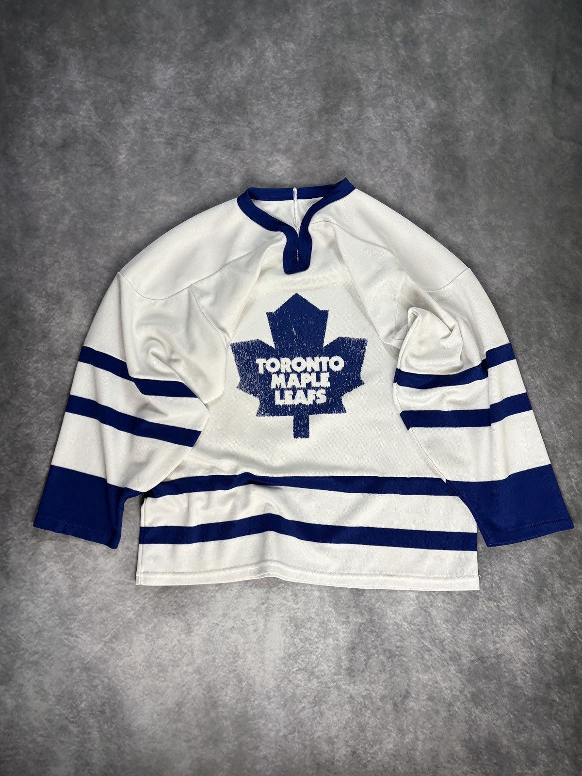 NHL Toronto Maple Leafs Vintage Hockey Jersey CCM Maska NHL TML Size US S / EU 44-46 / 1 - 2 Thumbnail