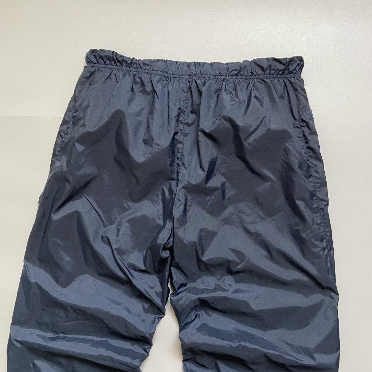 Nike × Vintage NIKE DOUBLE SWOOSH TRACK PANTS GORPCORE NAVY DRILL JOGGERS Size US 34 / EU 50 - 6 Thumbnail