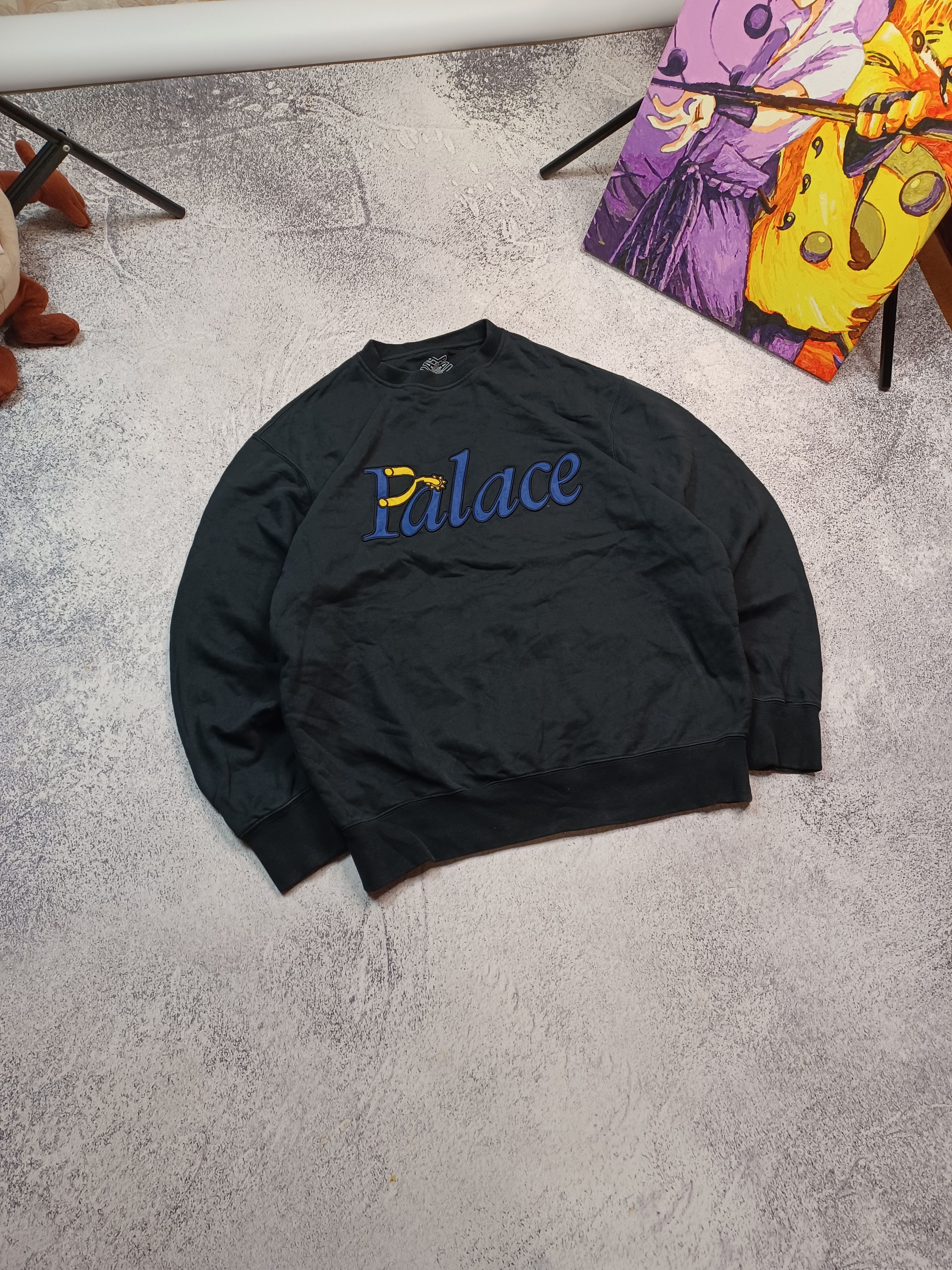 Apple × Palace Jobsworth Hood Black Palace Skateboards Hoodie