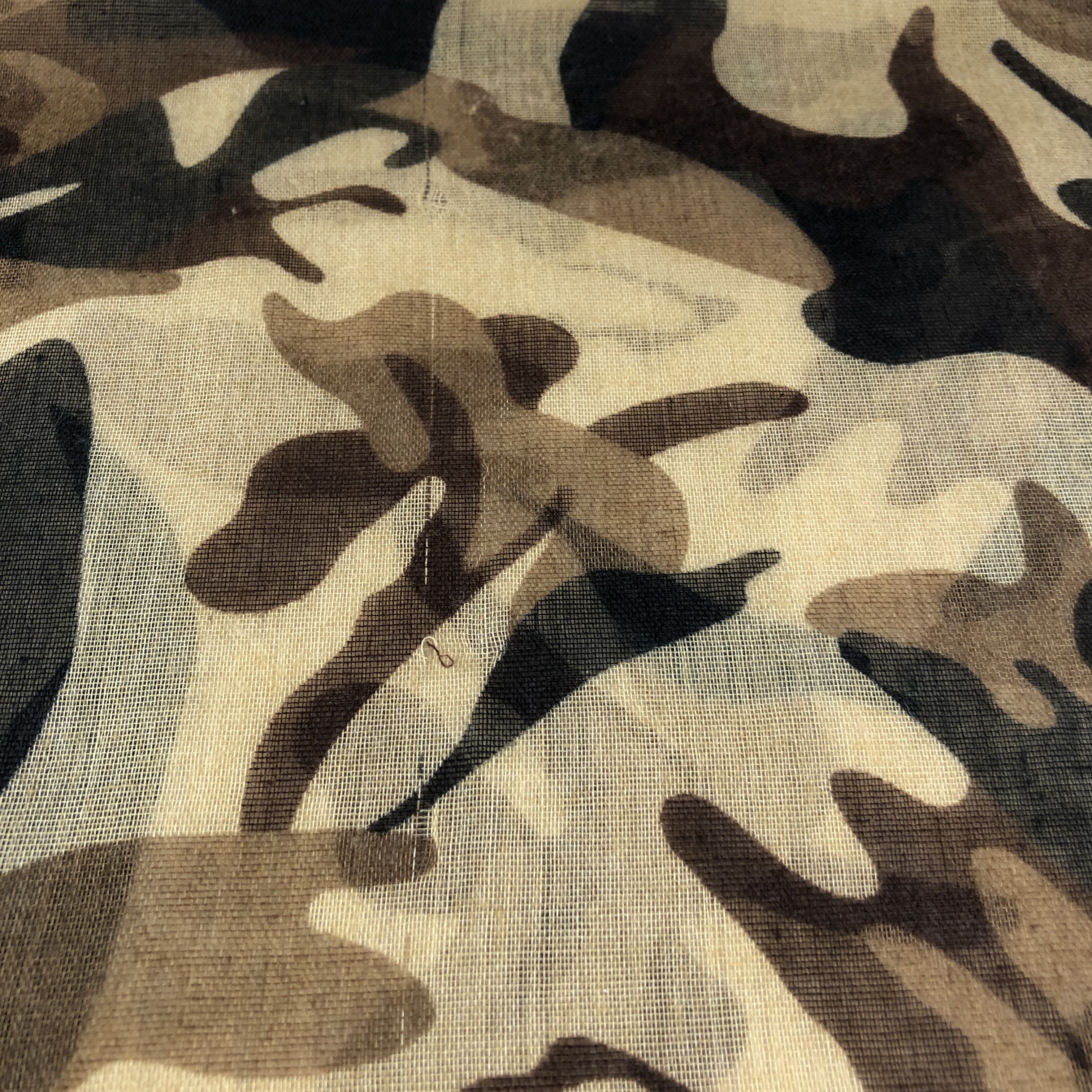 Beams Plus Beams Desert Camouflage Stole Scarf V2964 Size ONE SIZE - 12 Thumbnail