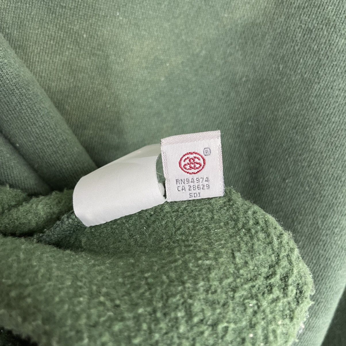 Stussy × Vintage Stussy Crewneck Sweatshirt Size M/L Green Size US M / EU 48-50 / 2 - 9 Thumbnail