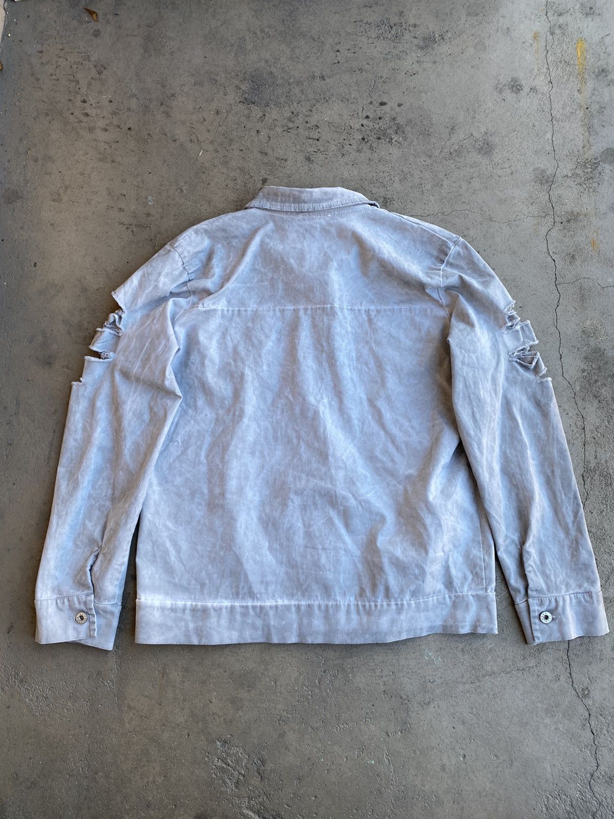 Japanese Brand vintage light jacket washed distressed Japanese style design Size US M / EU 48-50 / 2 - 6 Thumbnail