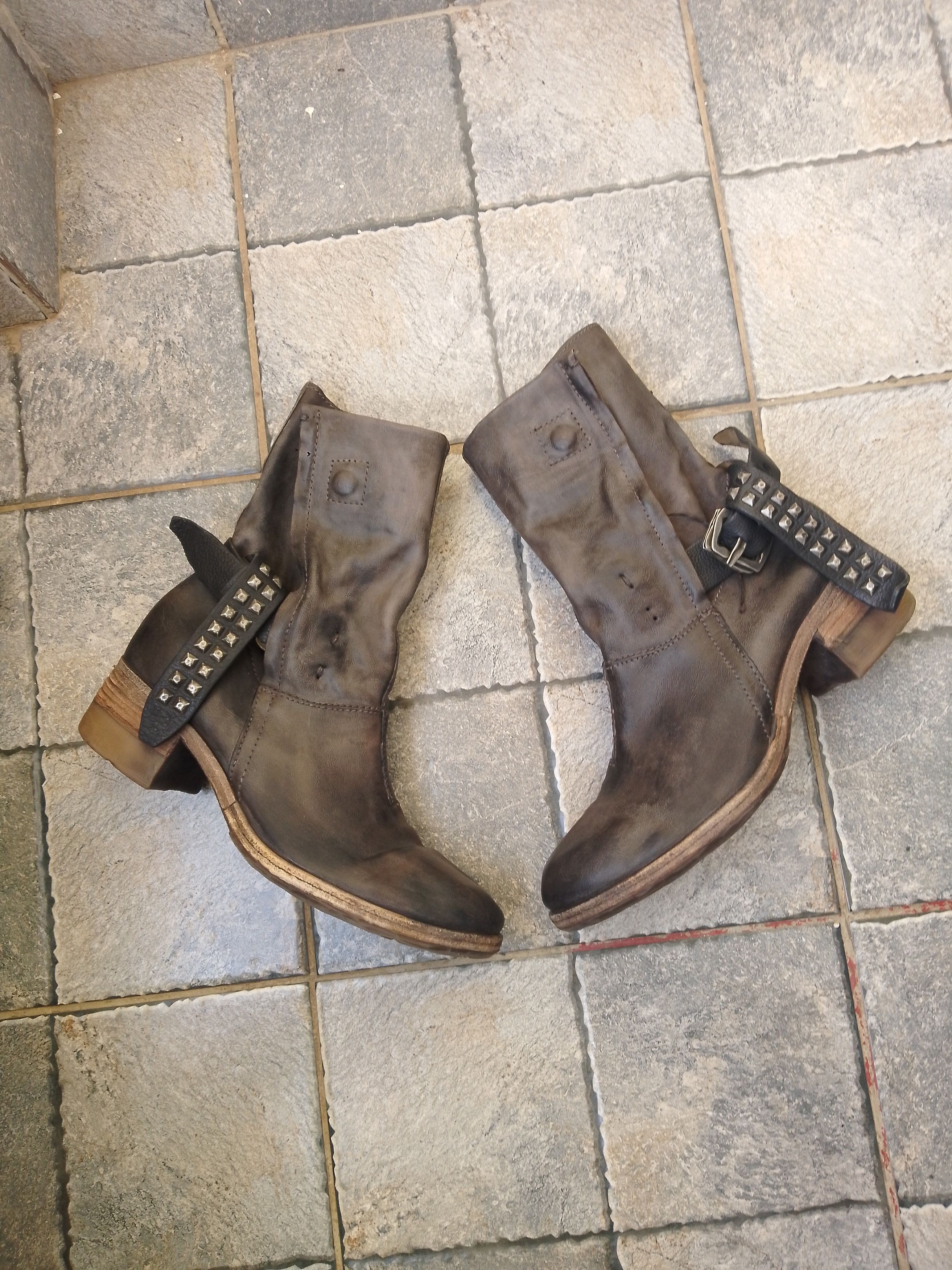A.S.98 AS 98 biker boots Size US 10 / IT 40 - 6 Thumbnail