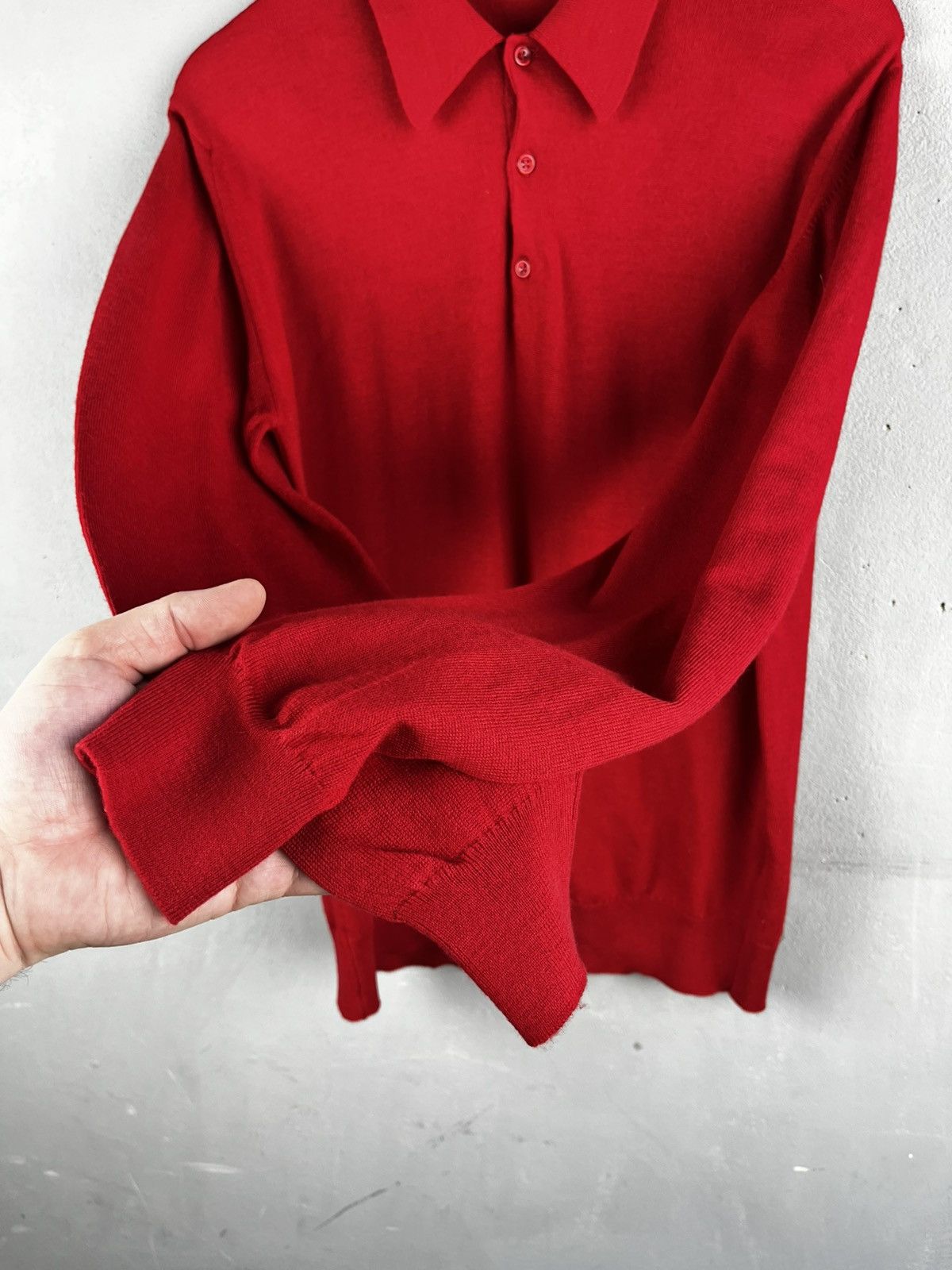 John Smedley John Smedley wool sweater size L vintage Size US L / EU 52-54 / 3 - 8 Thumbnail