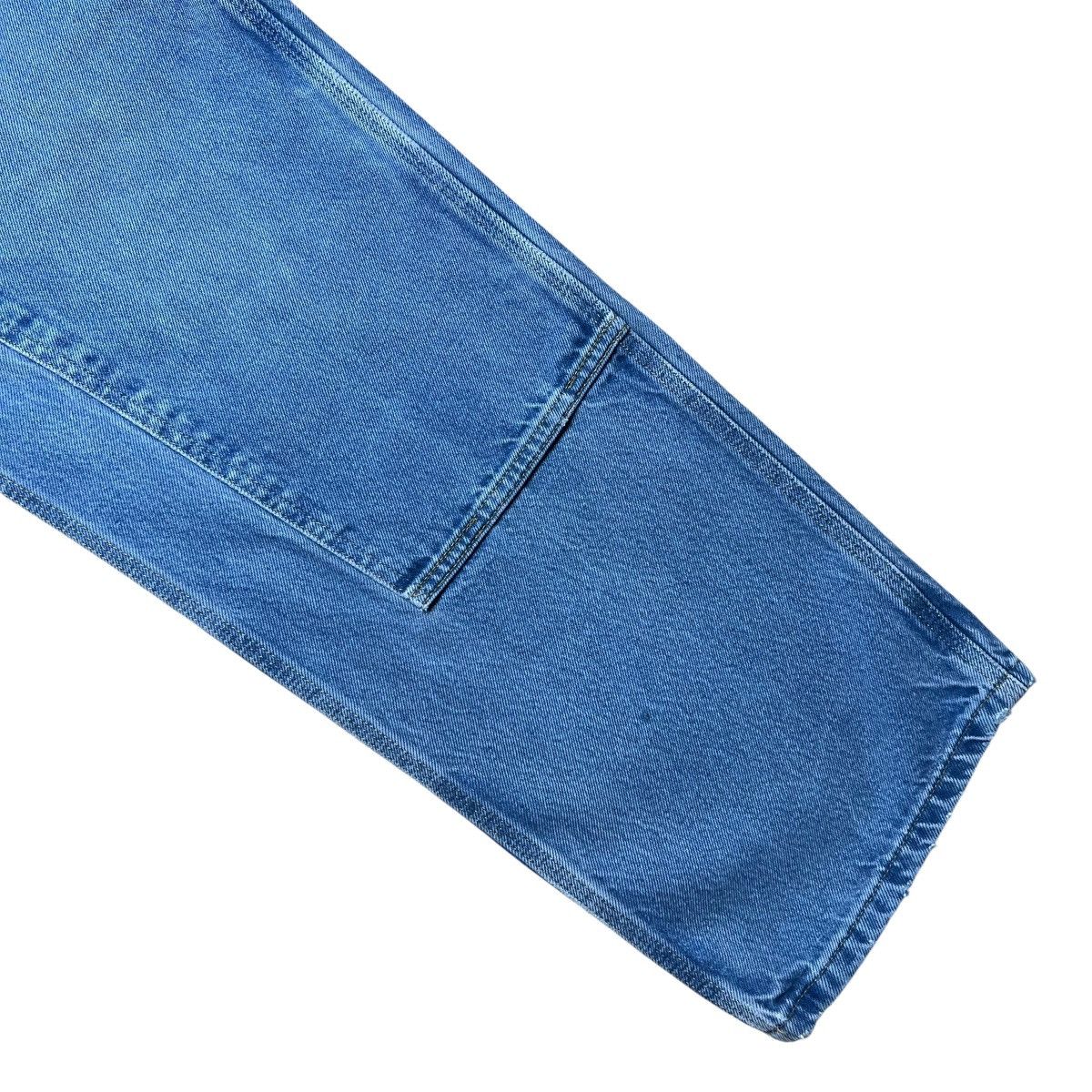 Carhartt 2000s Carhartt Denim Double Knee Carpenter Dungaree Pants Size US 35 - 12 Thumbnail