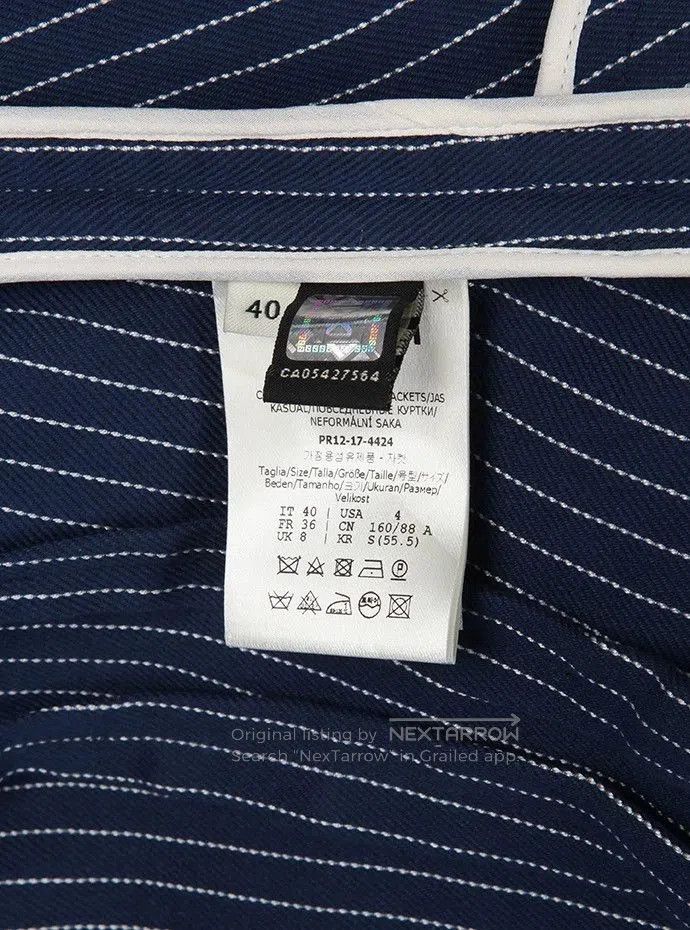 Fendi fendi fitted denim jacket from 2018 runway. Size US S / EU 44-46 / 1 - 6 Thumbnail