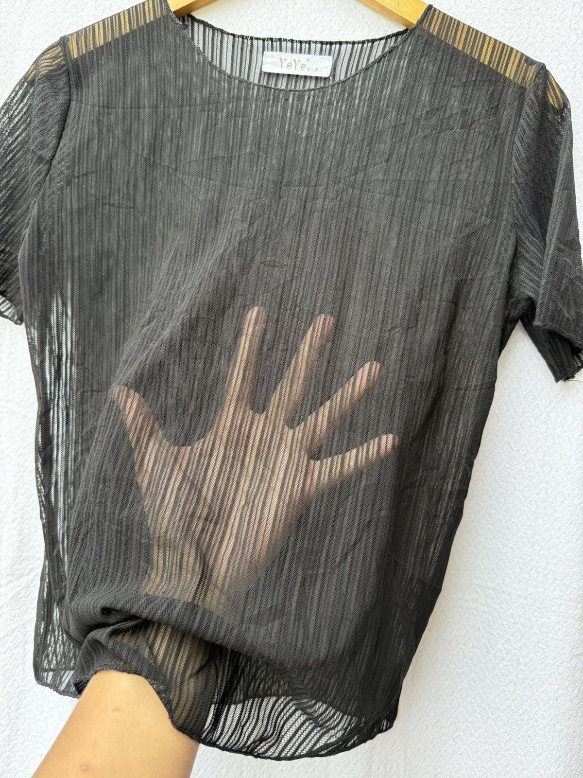 Japanese Brand Yeye knitted mesh striped Size US S / EU 44-46 / 1 - 3 Thumbnail