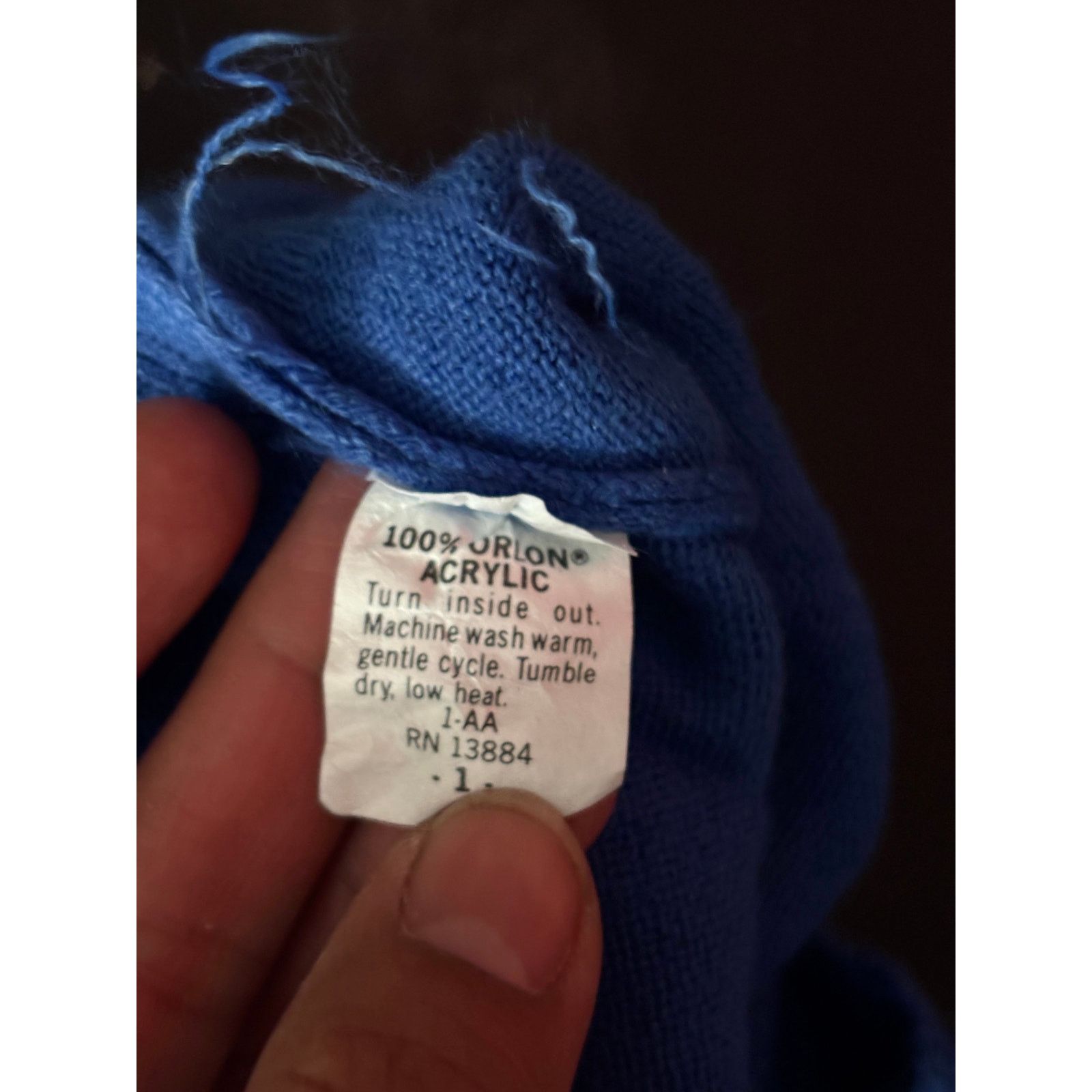 Hogan Vtg Lady Hogan Sleeveless Sweater Vest Small Blue NWT Size S / US 4 / IT 40 - 9 Thumbnail