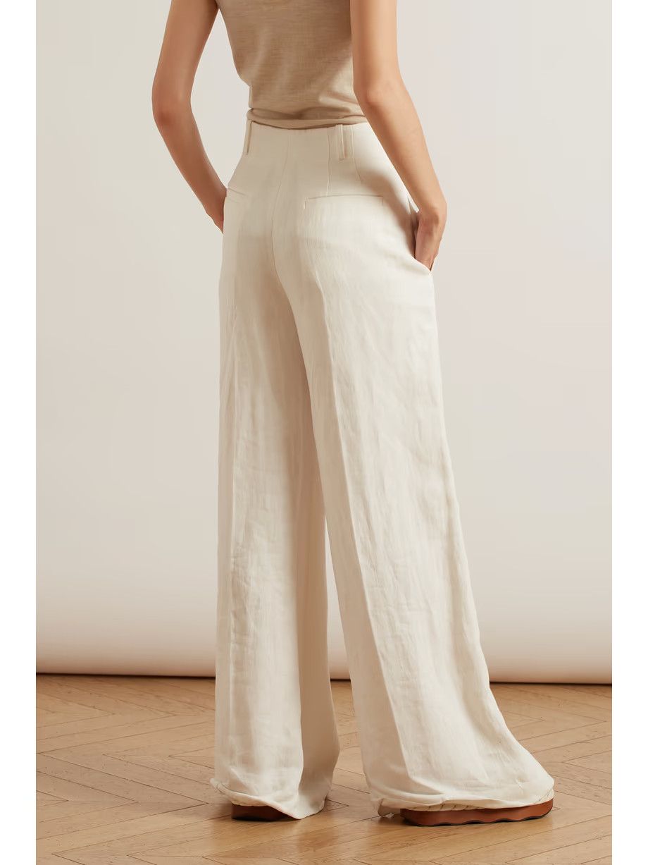 Chloe o1y0825 Casual Pant in White Size 27" / US 4 / IT 40 - 3 Thumbnail