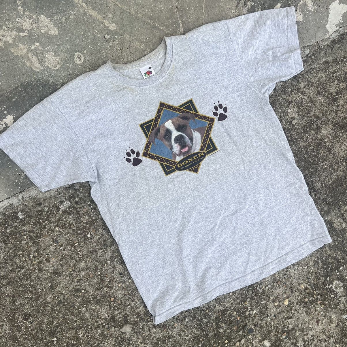 Vintage Vintage 90s 1990 Puppy Dog Mallard Art Single Stitch T Shirt Size US M / EU 48-50 / 2 - 2 Thumbnail