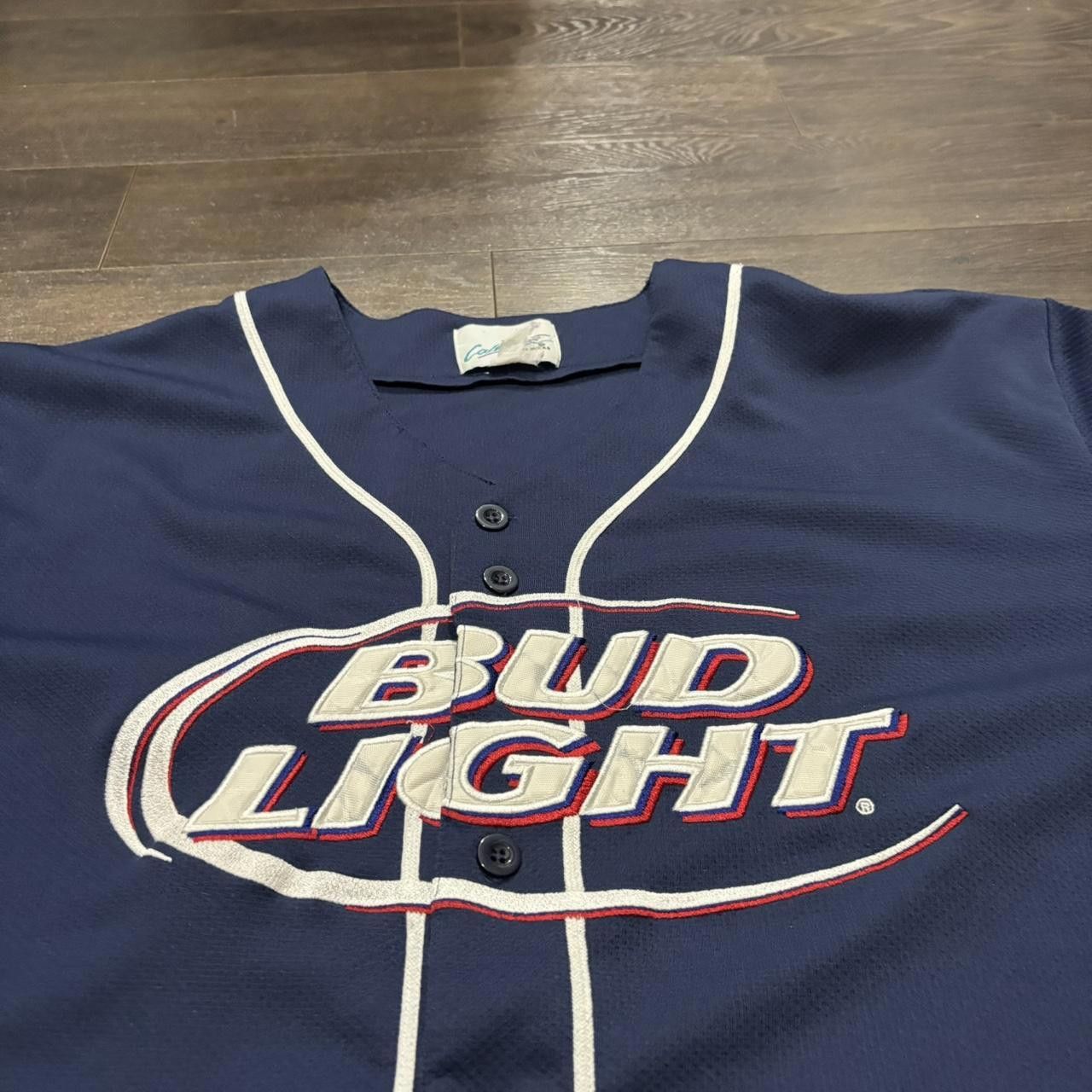 Designer vintage bud light baseball jersey 00s XL Size US XL / EU 56 / 4 - 2 Thumbnail