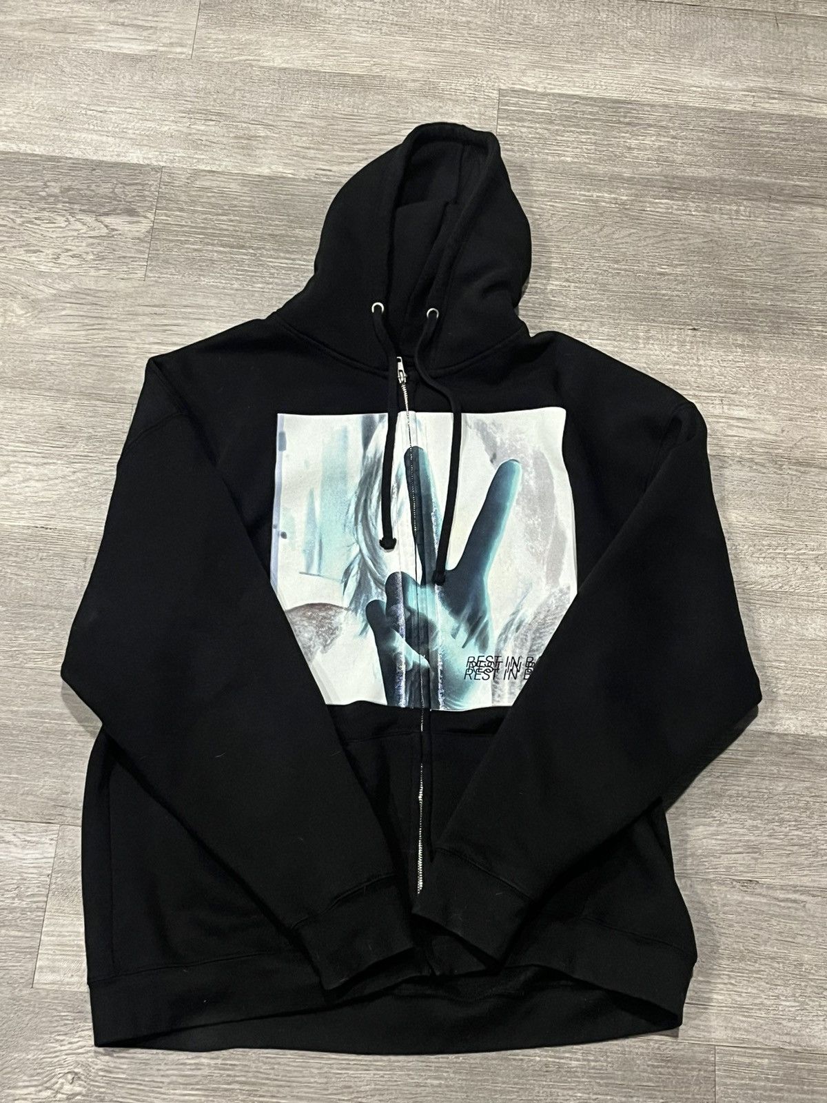 Other Che “Rest In Bass” black zip-up hoodie Size US M / EU 48-50 / 2 - 1 Thumbnail