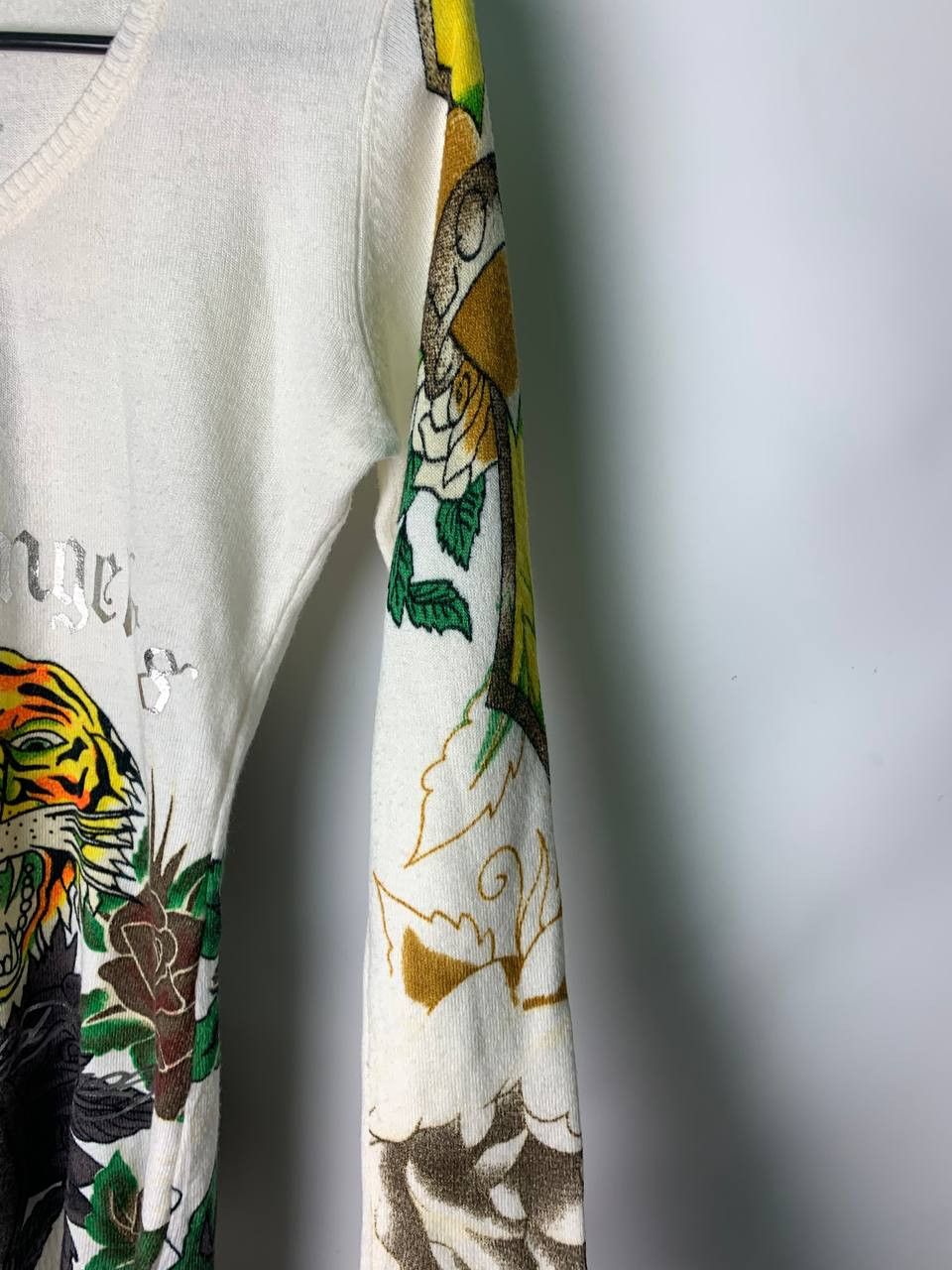Vintage streetwear Y2K sportswear Ed Hardy long sleeve