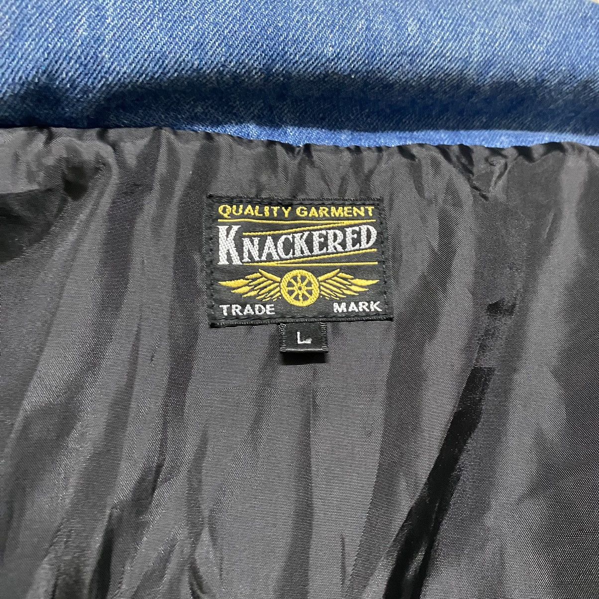 Japanese Brand KNACKERED Denim Puffer Jacket Size US L / EU 52-54 / 3 - 14 Thumbnail
