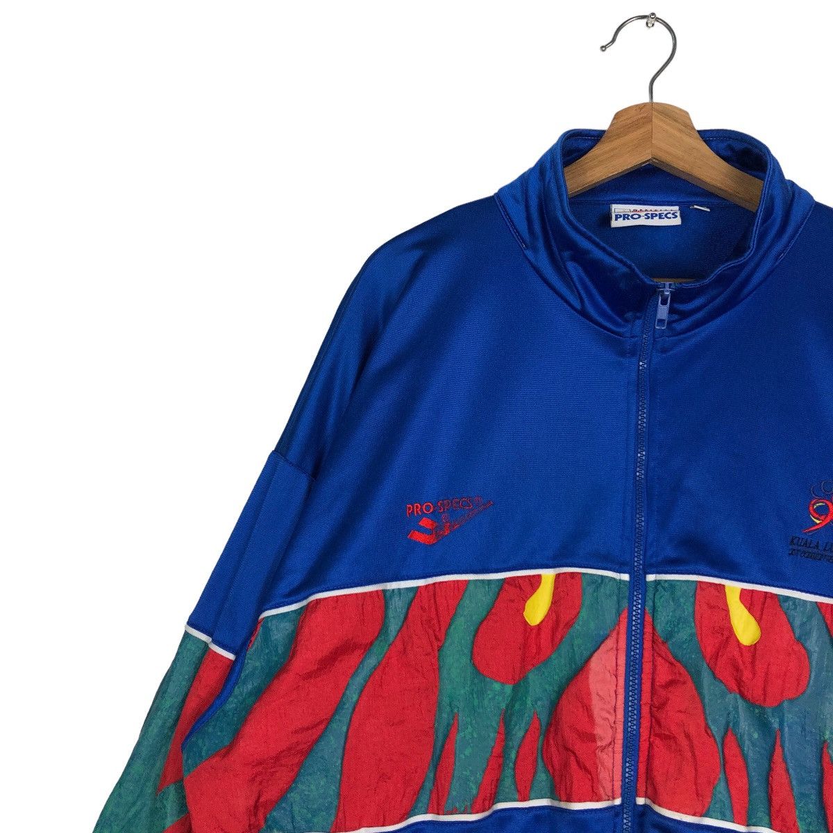 Vintage 🔥Vintage 1998 Kuala Lumpur XVI Commonwealth Games Pro Specs Size US XL / EU 56 / 4 - 7 Thumbnail