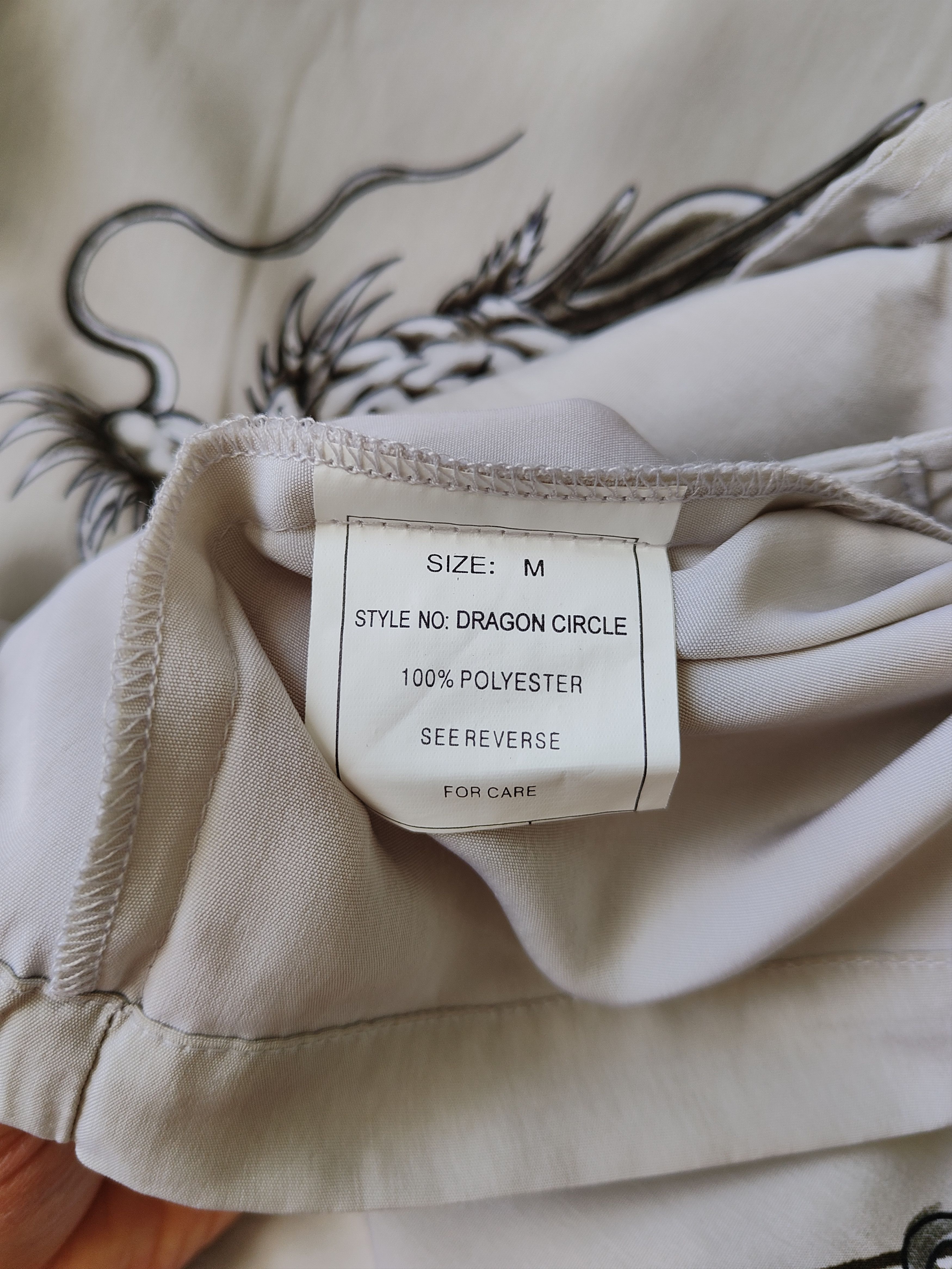 Japanese Brand 🔥🐉☯️ Vintage Y2K Dnon Jeans Japan Dragon In Yan Shirt Size US XL / EU 56 / 4 - 8 Thumbnail