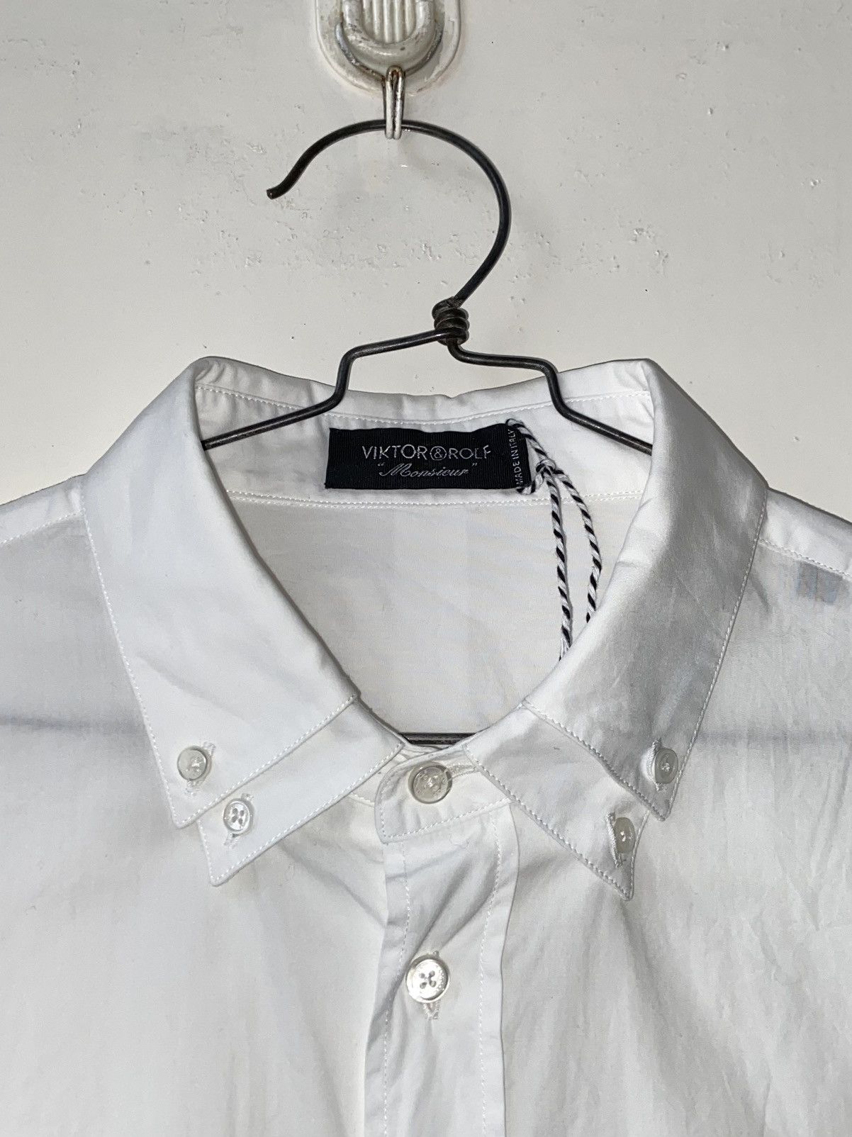 Viktor & Rolf VIKTOR & ROLF White Shirt Size US L / EU 52-54 / 3 - 15 Thumbnail