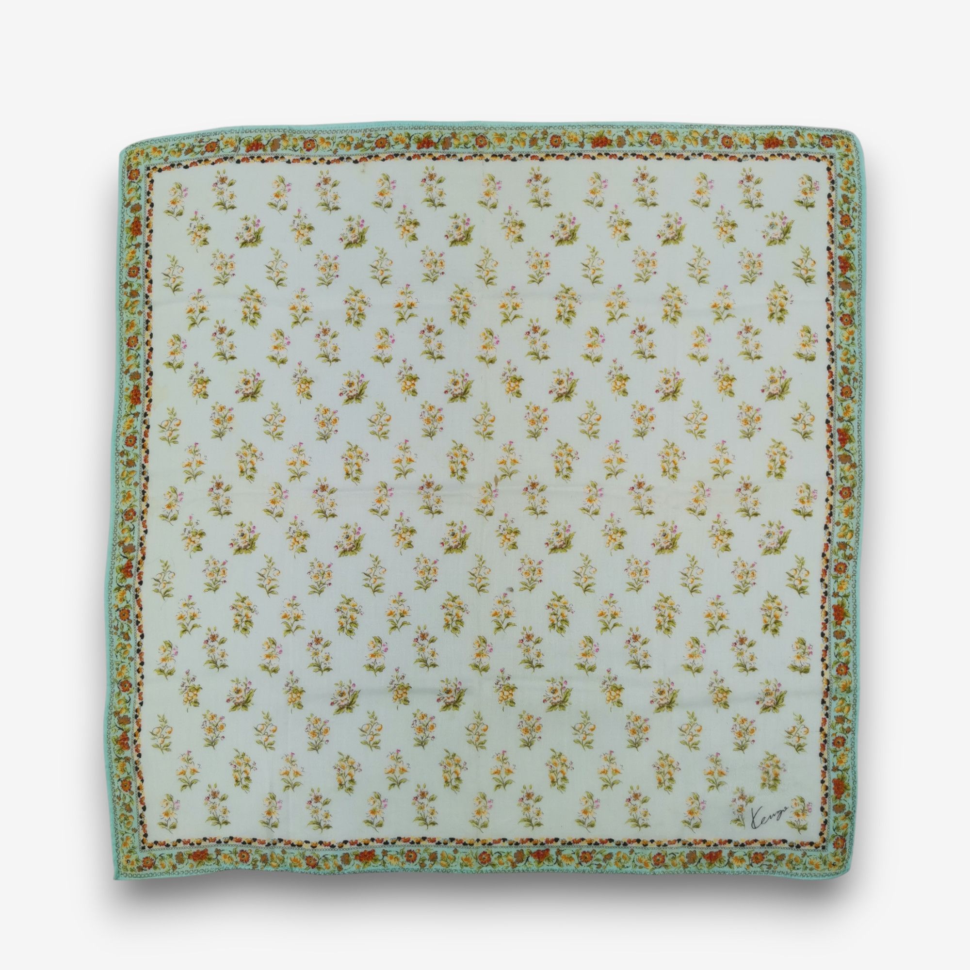 Kenzo Vintage Kenzo Handkerchief Pocket Square Bandana Size ONE SIZE - 2 Thumbnail