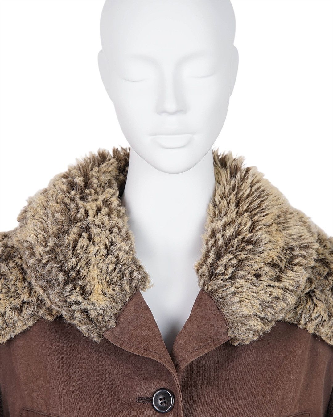 Issey Miyake Issey Miyake F/W1997 Fur Attached Jacket Size L / US 10 / IT 46 - 4 Thumbnail