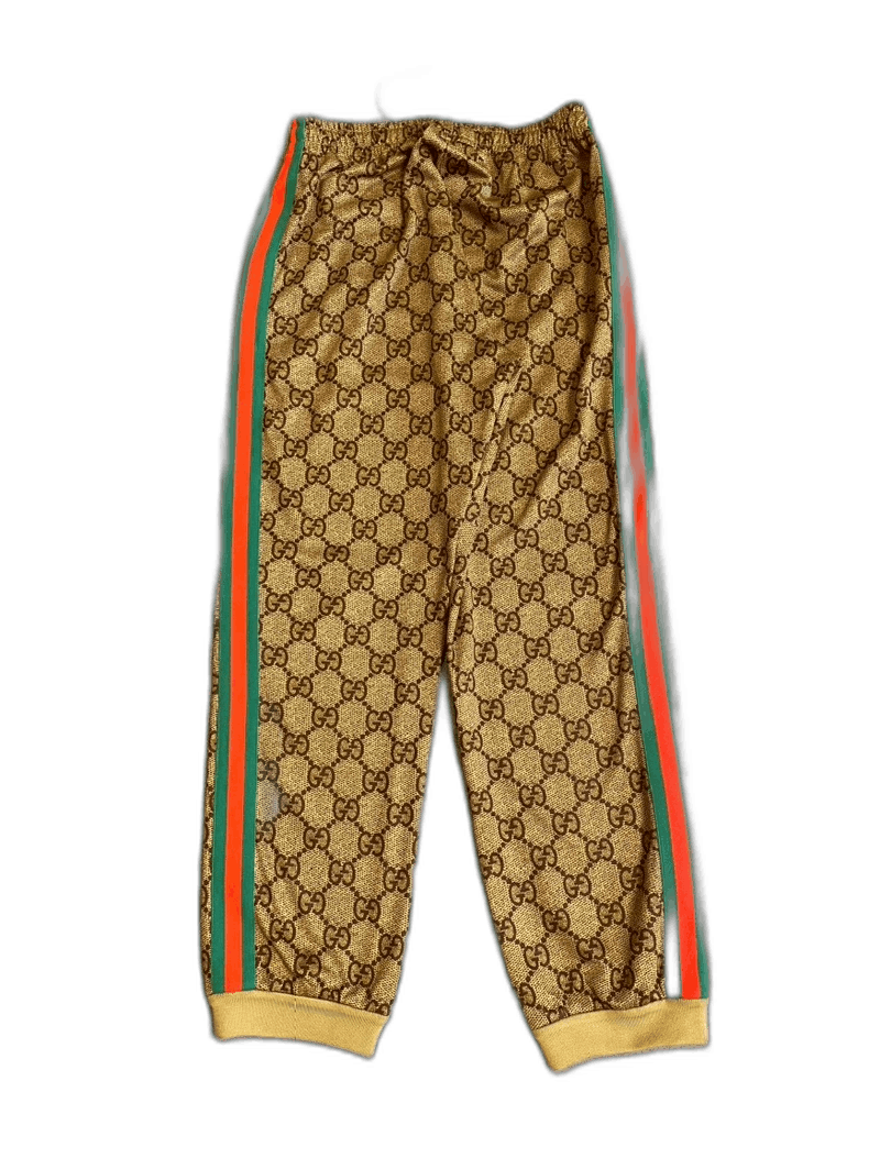 Gucci GUCCI GG Pattern Long Knit Jogger Pants-yf Size US 26 / EU 42 - 1 Thumbnail