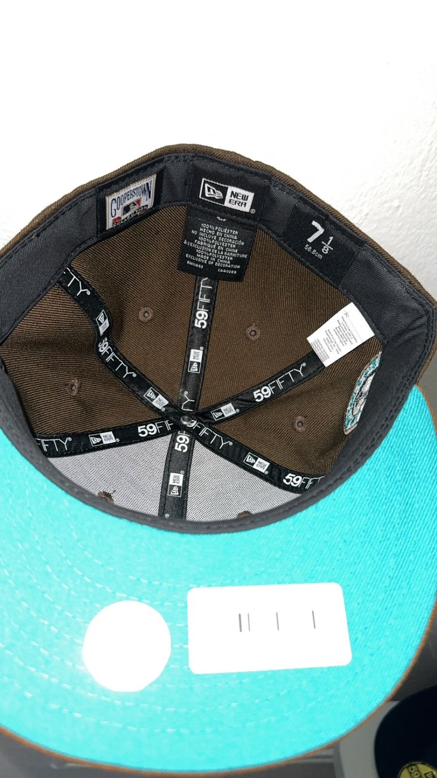 New Era New Era 59fifty Brown Seattle Mariners fitted hat size 7 1/8 Size ONE SIZE - 2 Thumbnail