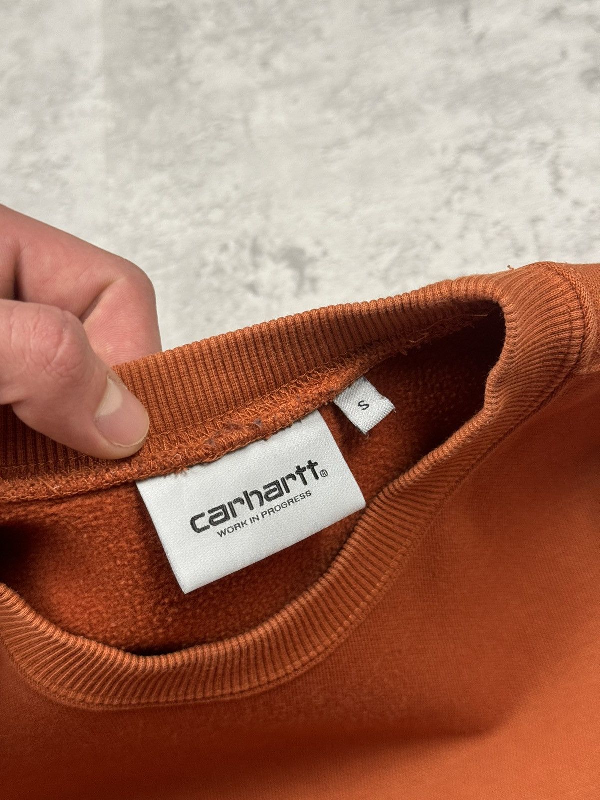Carhartt Carhartt WIP Sweatshirt Big Embroidered Logo Size S Size US S / EU 44-46 / 1 - 10 Thumbnail