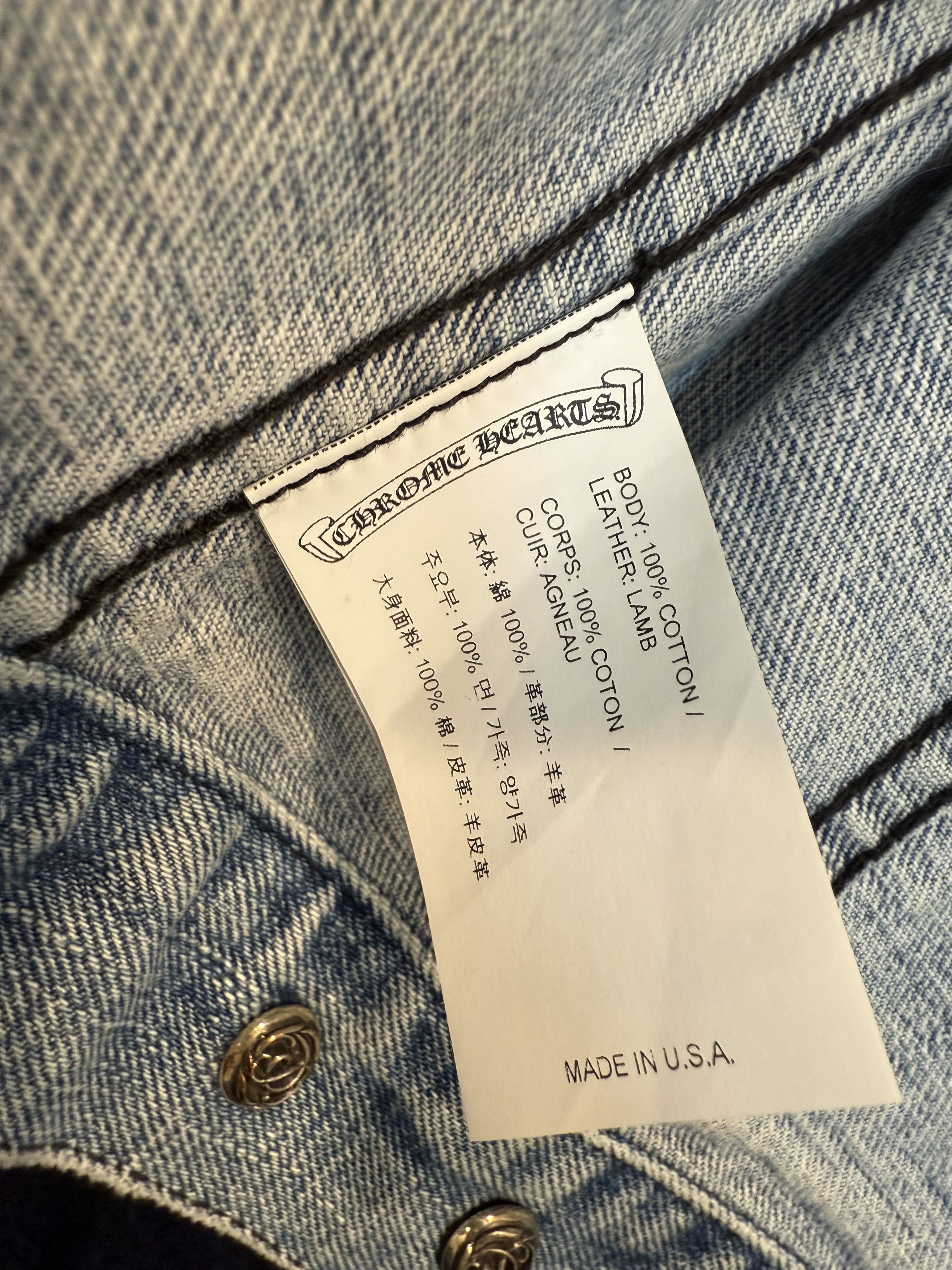 Chrome Hearts chrome hearts patch work cropped denim Size M / US 6-8 / IT 42-44 - 7 Thumbnail
