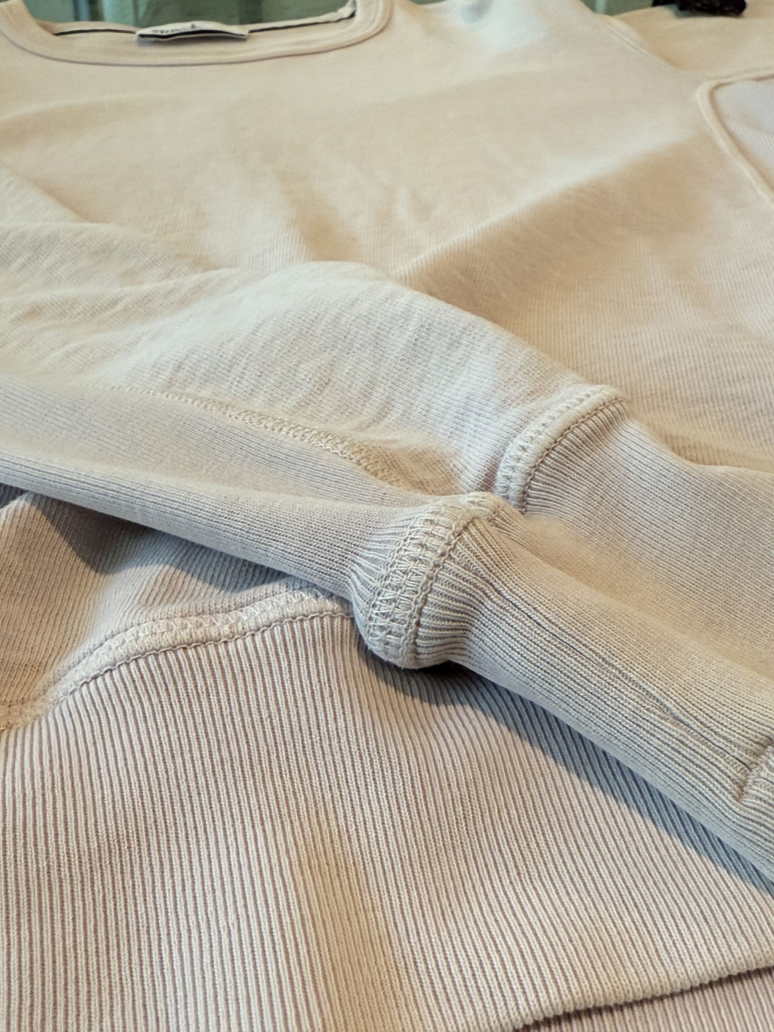 Stone Island Stone Island French Terry Crewneck (Light Pink) Size US M / EU 48-50 / 2 - 7 Thumbnail