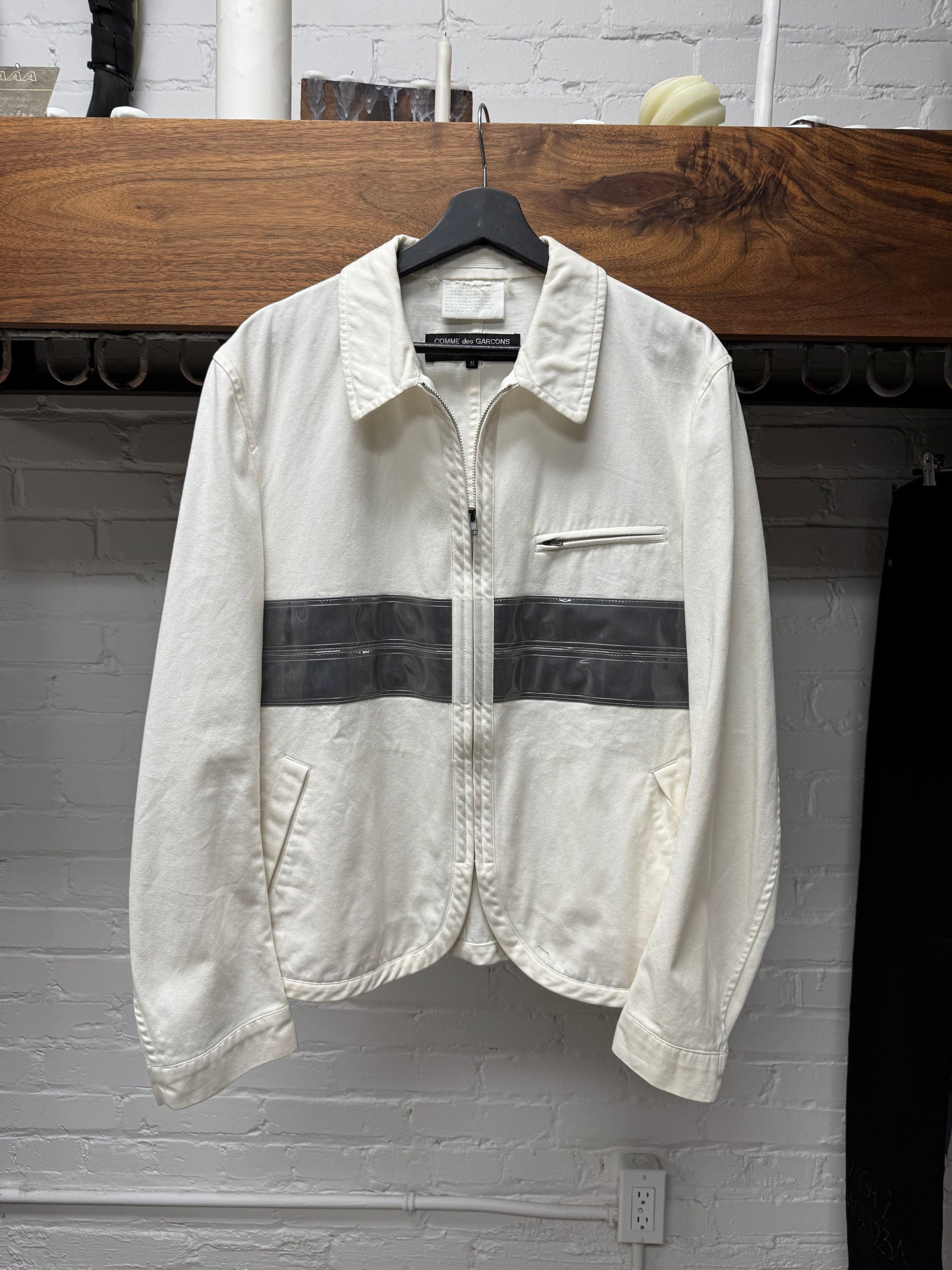 Comme des Garcons SS1992 Comme Des Garçons Homme Plus ‘3M’ Zip-Up Chore Jacket Size US M / EU 48-50 / 2 - 1 Thumbnail