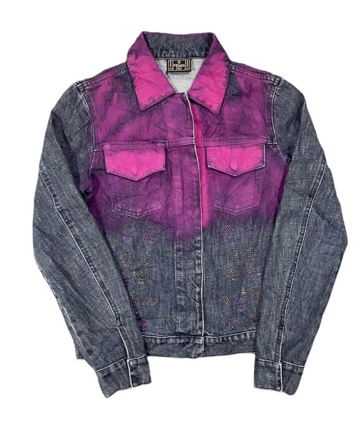 Fendi Fendi Vintage Jacket Size M / US 6-8 / IT 42-44 - 2 Thumbnail