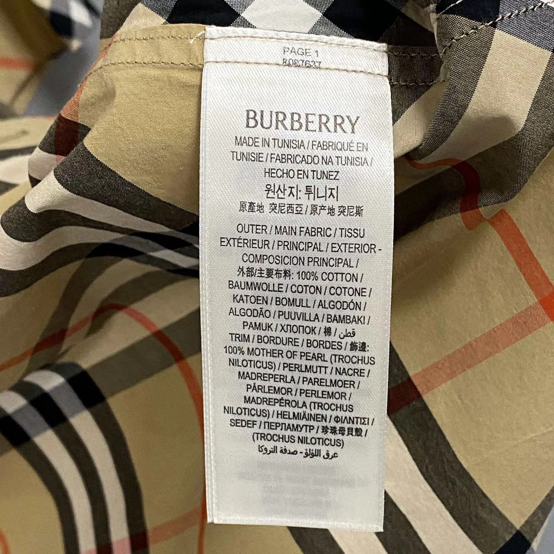 Burberry Burberry Check Short Sleeve Shirt 99 New Size S Size S / US 4 / IT 40 - 4 Thumbnail