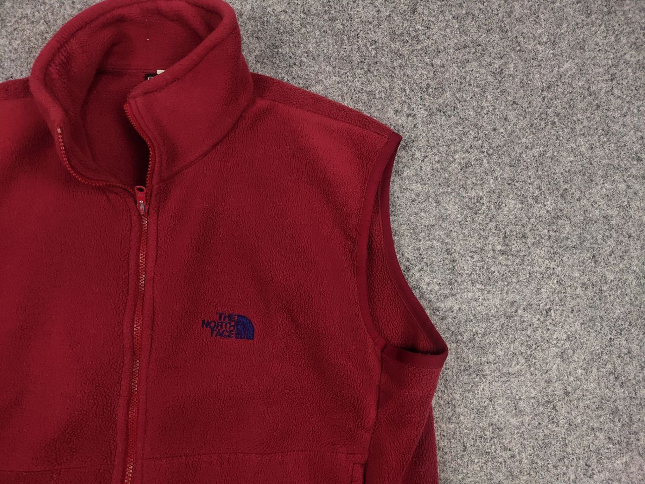 The North Face Vintage 90's The North Face Fleece Armadillo Vest Jacket Size US XL / EU 56 / 4 - 4 Thumbnail