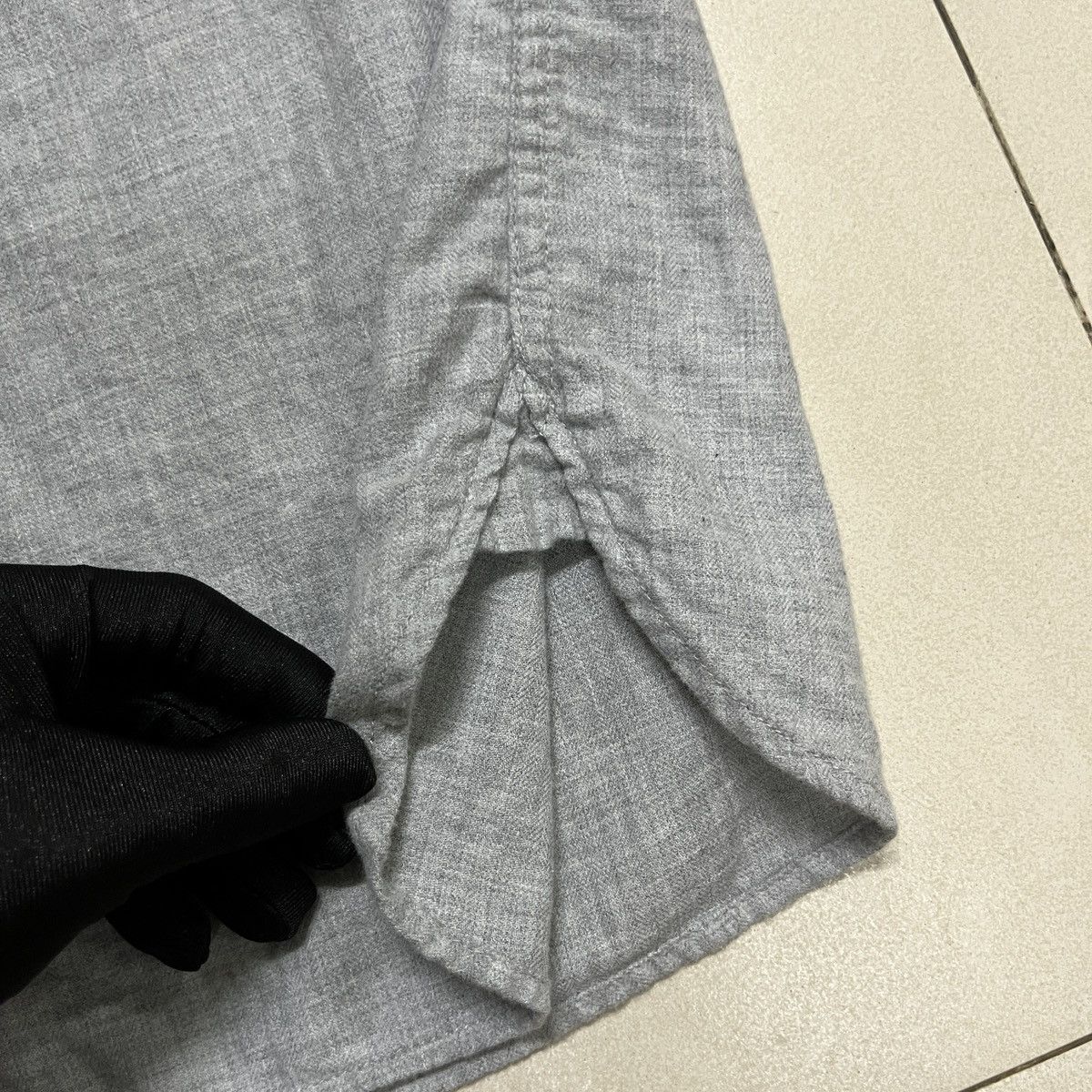 20471120 × Japanese Brand × Uniqlo Uniqlo Button Up Flannel Shirt Size M / US 6-8 / IT 42-44 - 3 Thumbnail