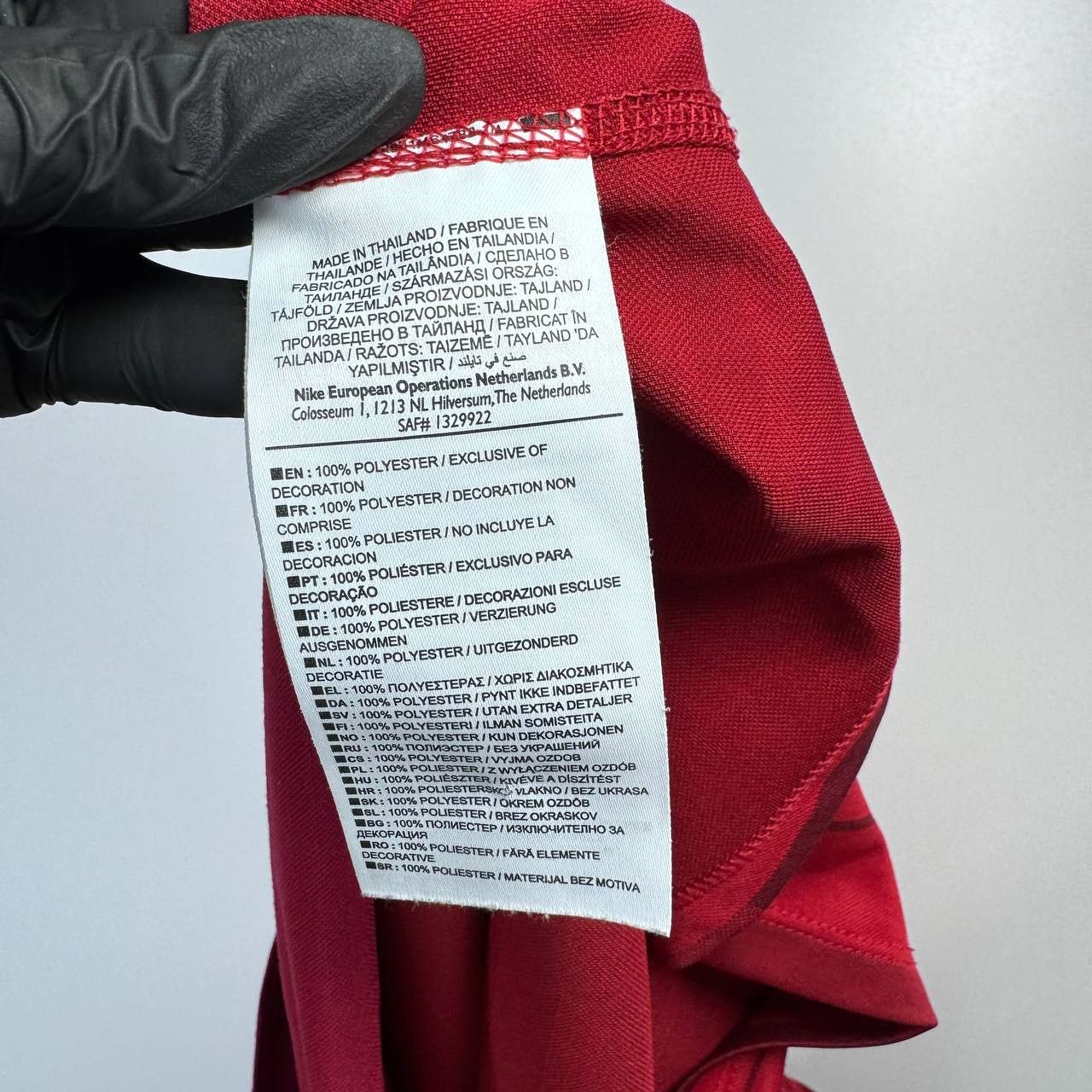 Nike Nike Running Dri Fit Half Zip Pullover Red Long Sleeve Sz S Size US S / EU 44-46 / 1 - 6 Thumbnail