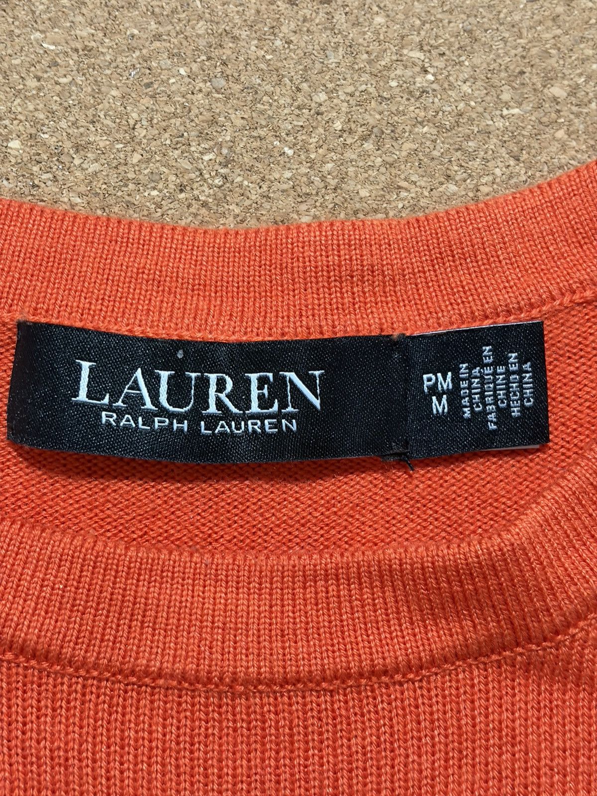 Lauren Ralph Lauren Lauren Ralph Lauren Sweater Cotton Modal Crewneck Knit Size M / US 6-8 / IT 42-44 - 5 Thumbnail