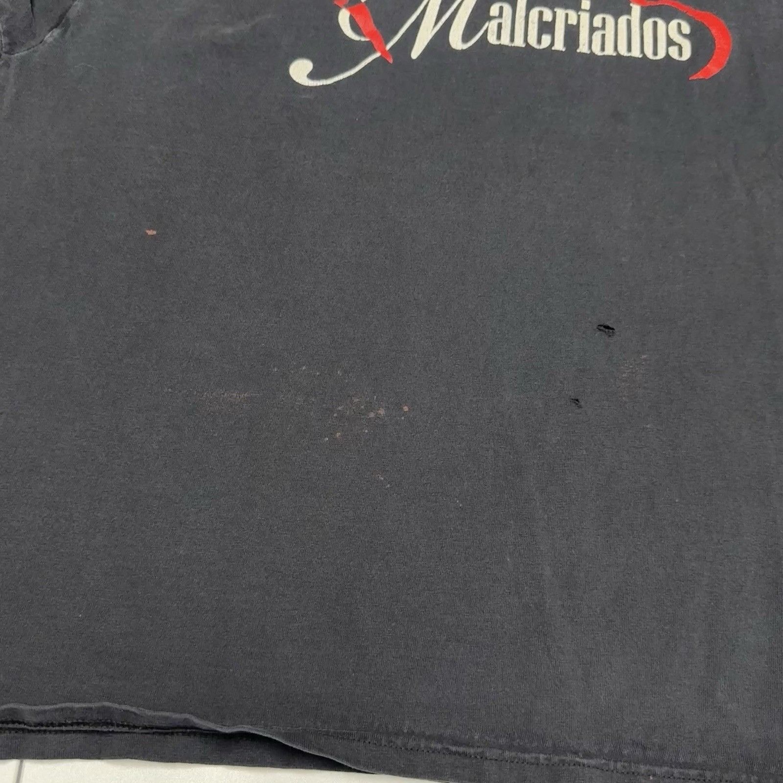 Band Tees Vintage Los Malcriados T Shirt Mens XL Black Size US XL / EU 56 / 4 - 6 Thumbnail