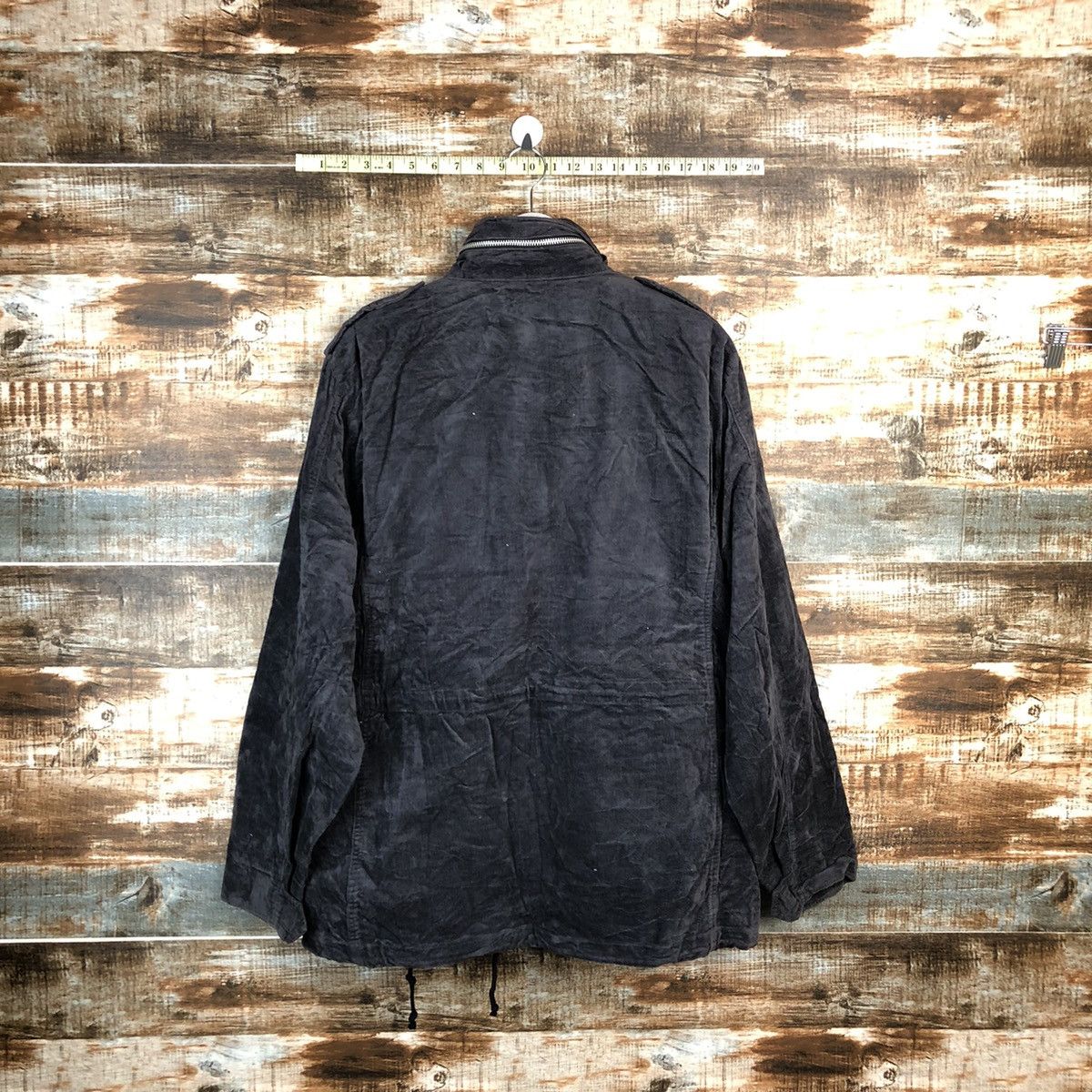 Xlarge D X Large multipocket japan Brown Heavy Coats #A1610 Size US M / EU 48-50 / 2 - 14 Thumbnail