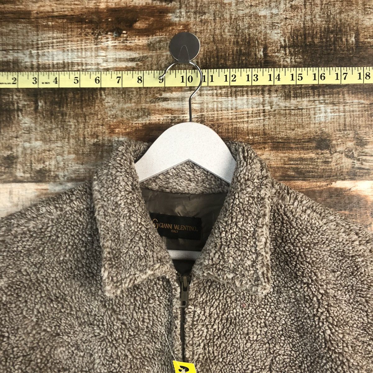 Japanese Brand Gianni Valentino Brown Parkas jacket coat #A1291 Size US L / EU 52-54 / 3 - 4 Thumbnail