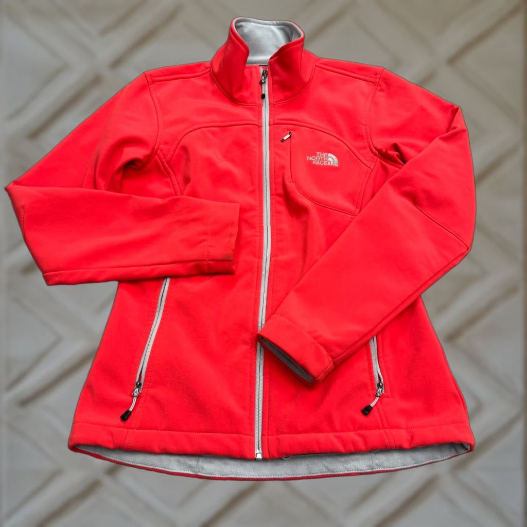The North Face The North Face Apex Bionic Softshell Jacket Womens Small Coral Pink Fleece Lined Size S / US 4 / IT 40 - 1 Thumbnail