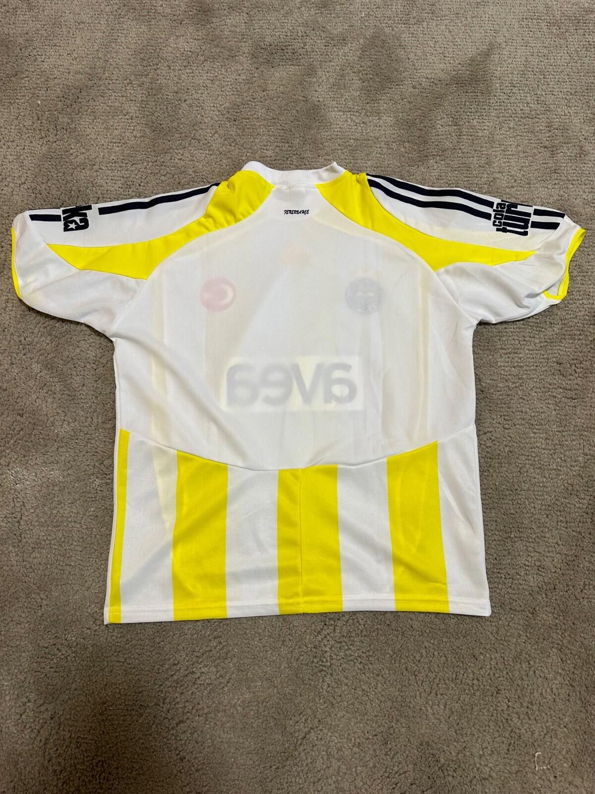 Adidas 2007-08 Adidas Fenerbahce Away Football Shirt Soccer Jersey Size US S / EU 44-46 / 1 - 7 Thumbnail