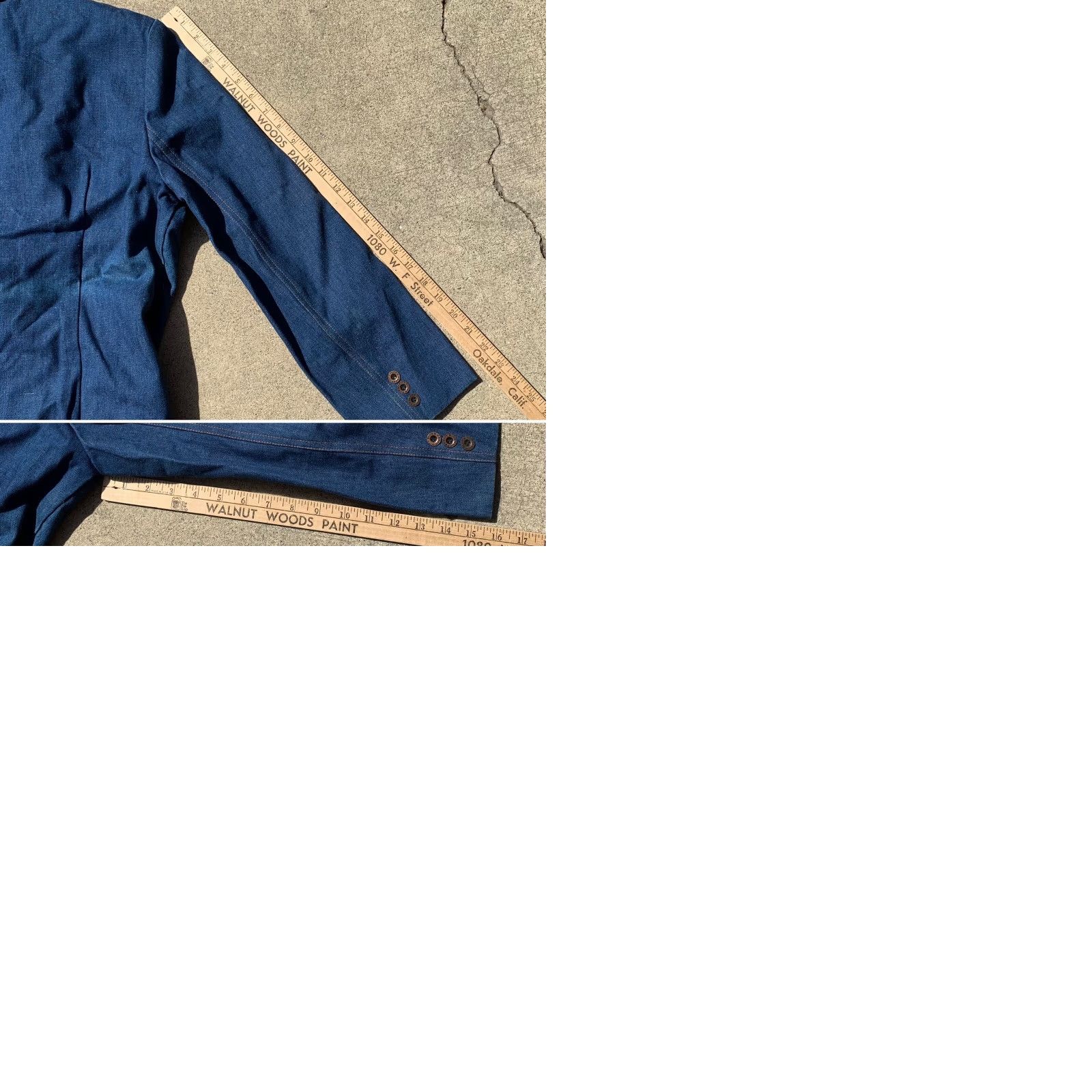 Vintage VINTAGE Koret City Blues denim blazer jacket Union Made In USA 1970s M/L Blue Denim Jacket Mens/Womens? Size M / US 6-8 / IT 42-44 - 9 Thumbnail