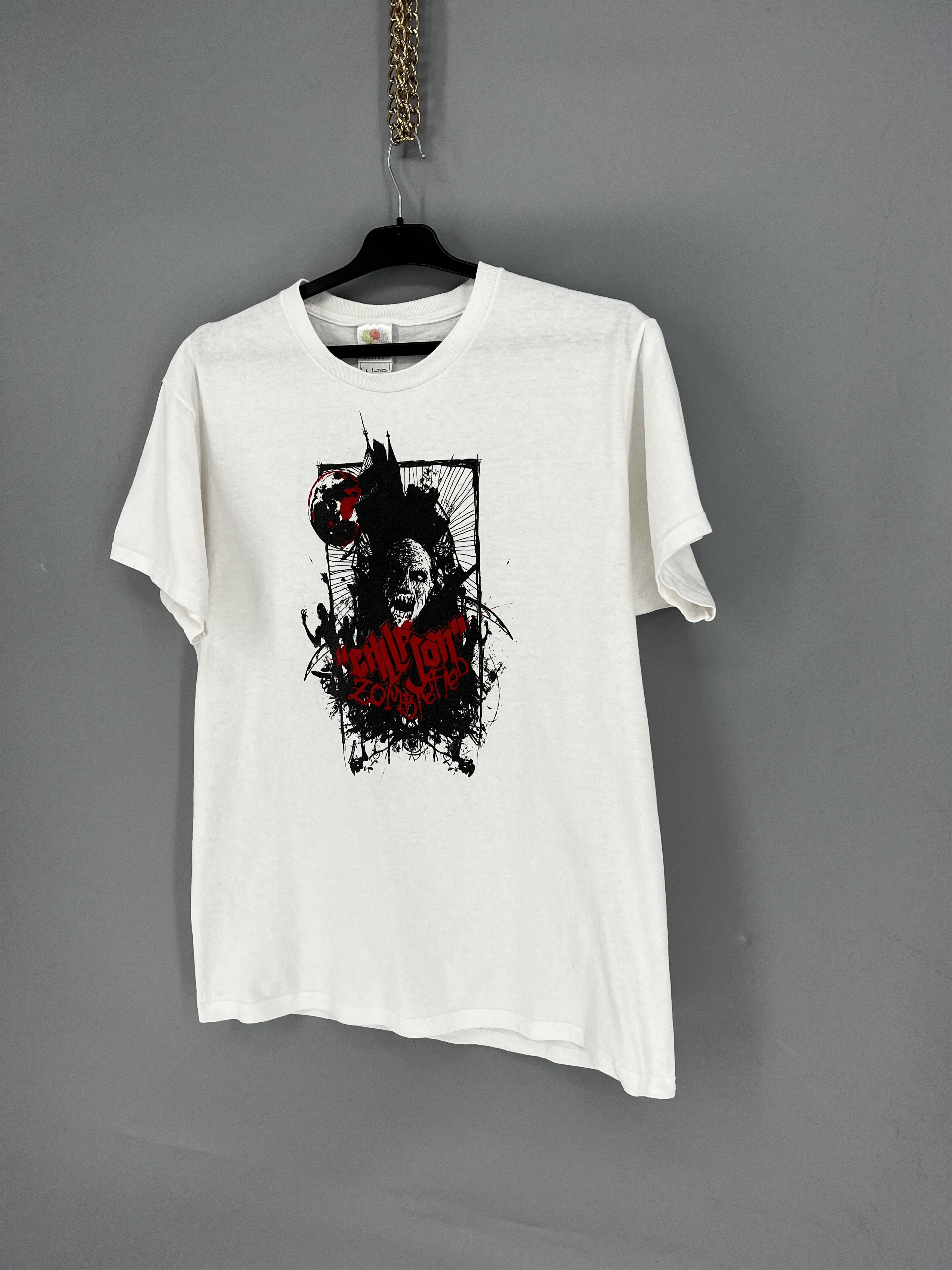 Band Tees ALIEN SEX FIEND RARE ZOMBIFIED LONGSLEEVE NIK FIEND ROCK 90s Size US L / EU 52-54 / 3 - 3 Thumbnail