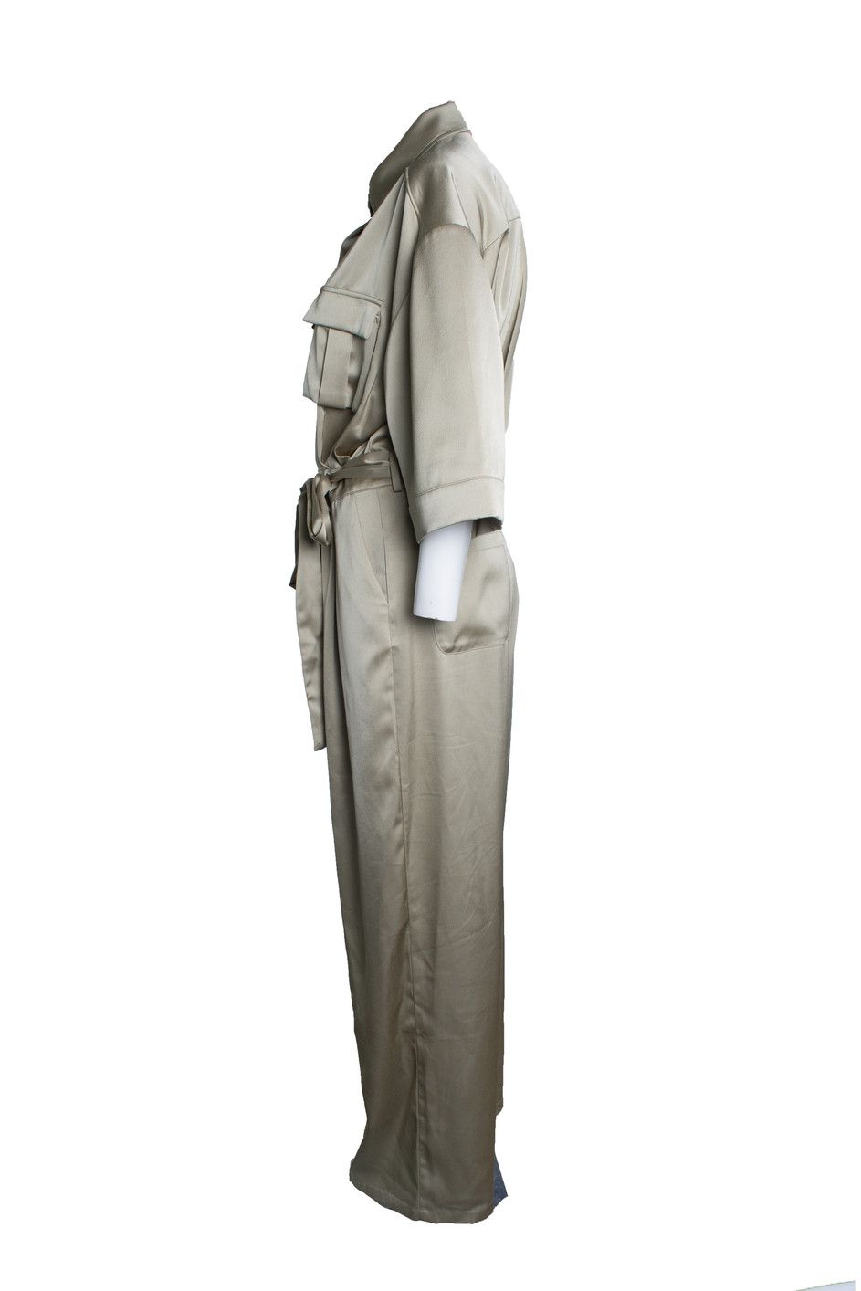 Other Arakii, shiny jumpsuit in beige Size 28" / US 6 / IT 42 - 4 Thumbnail