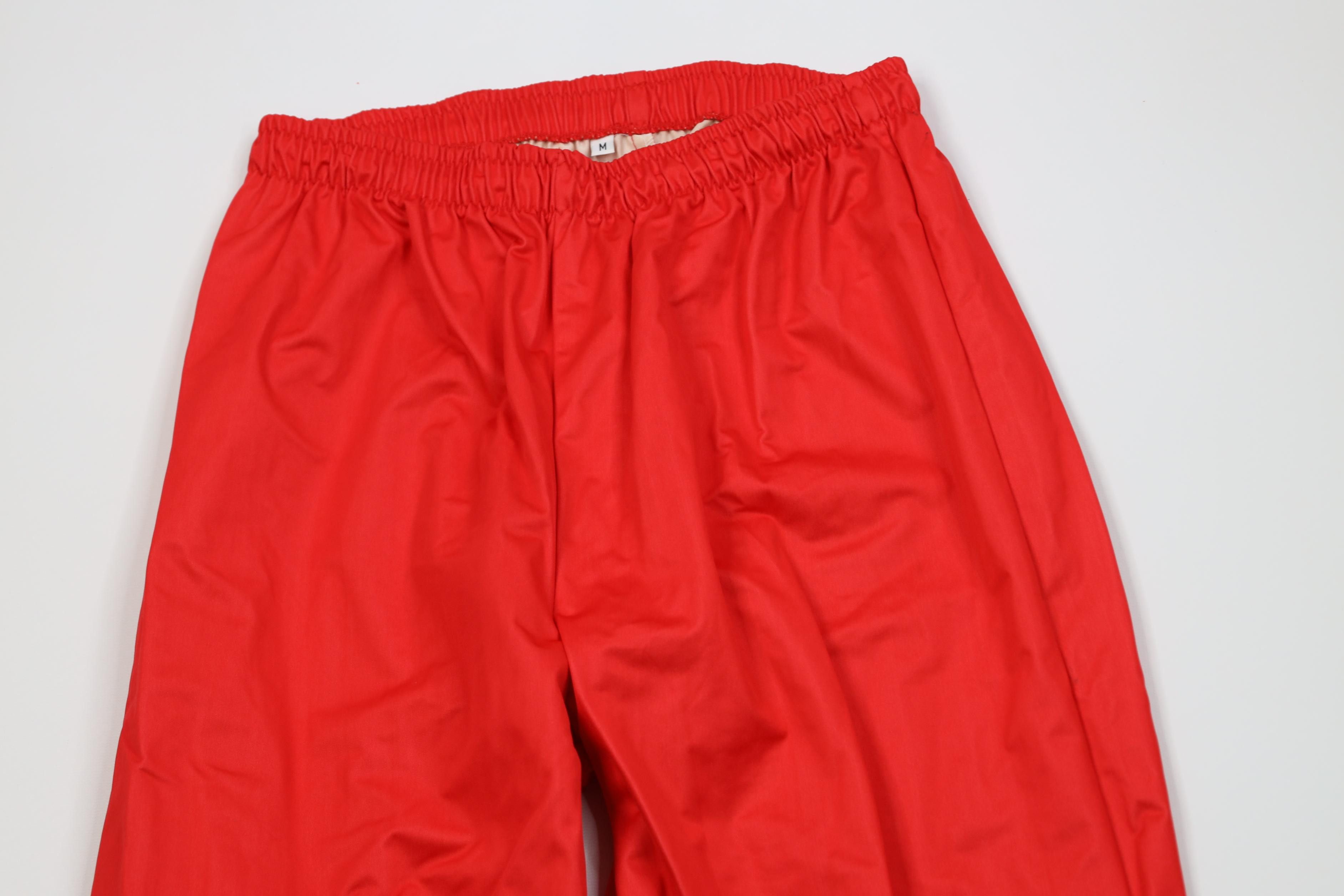 Vintage Vintage 80s Streetwear Waterproof Joggers Pants Red USA Size US 34 / EU 50 - 2 Thumbnail