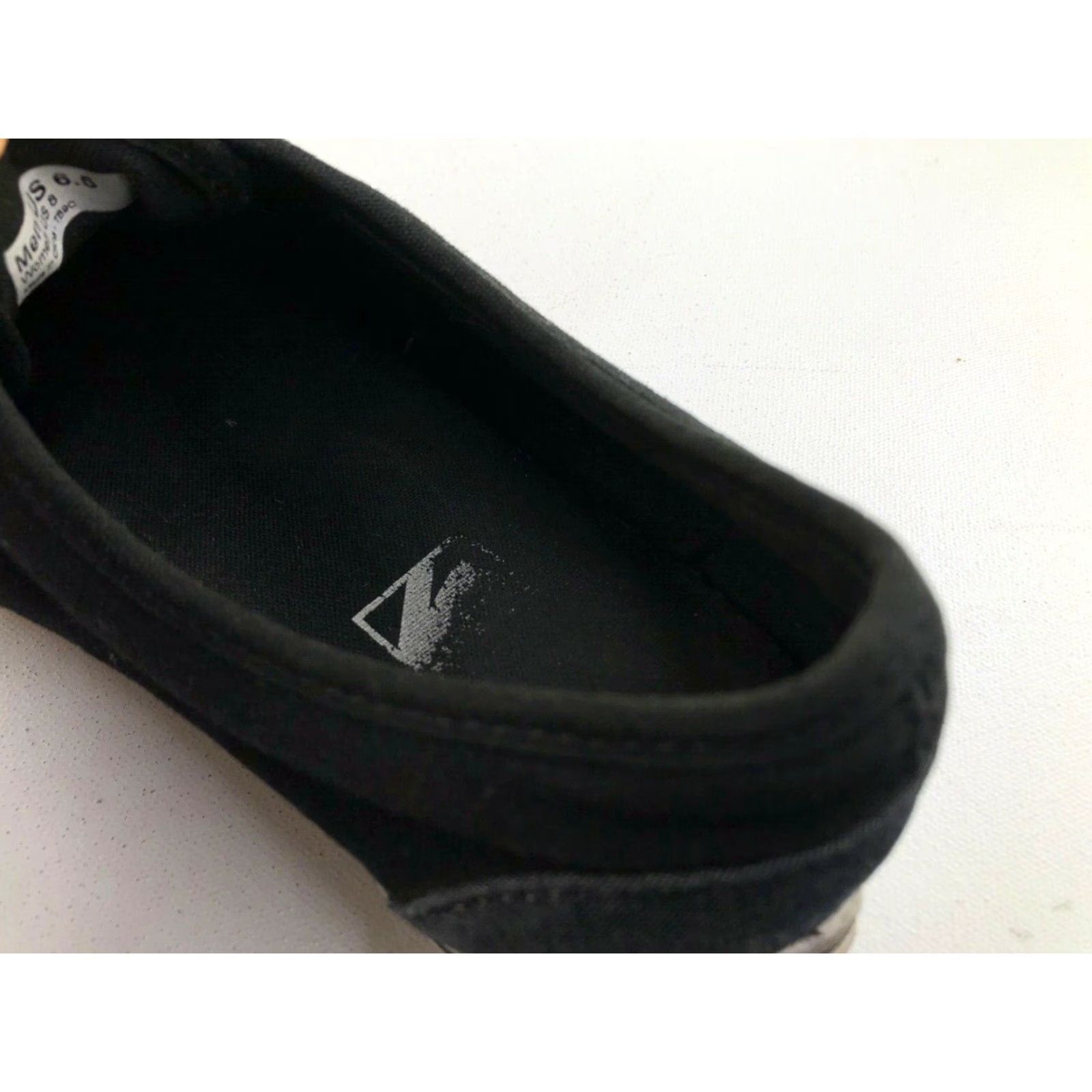 Vans VANS Off The Wall Sneaker Mens 6.5 Black Gray Low Top Shoes Size US M / EU 48-50 / 2 - 7 Thumbnail